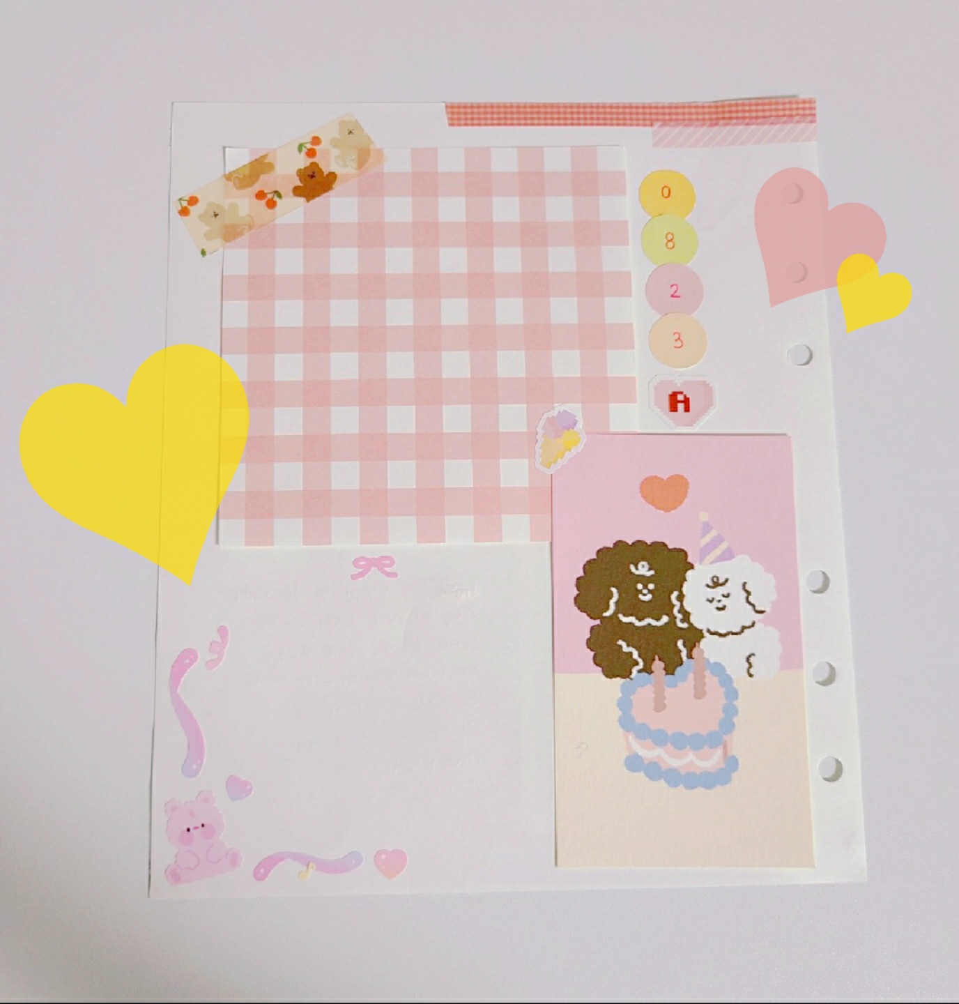 💗분홍 다꾸💗