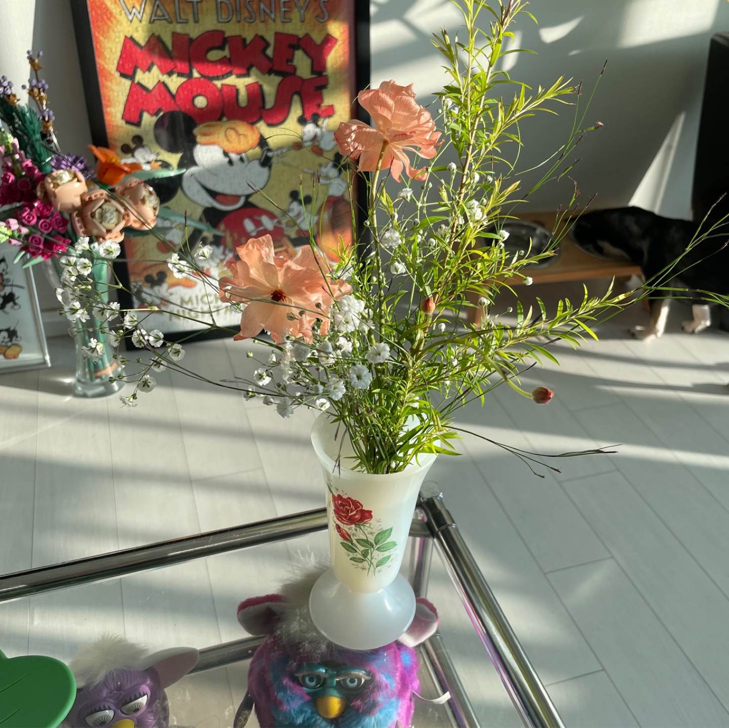 빈티지 화병& 레고 꽃다발💐 인테리어 집꾸미기🏡