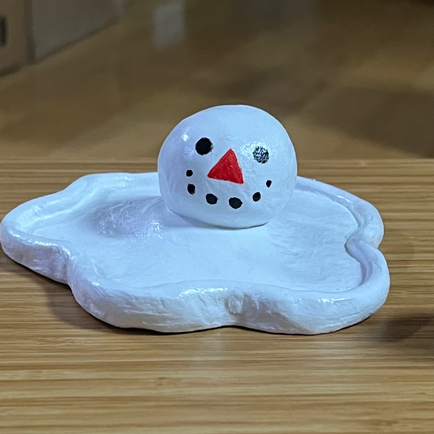 동물의숲 녹아버린 눈사람 악세서리트레이⛄️