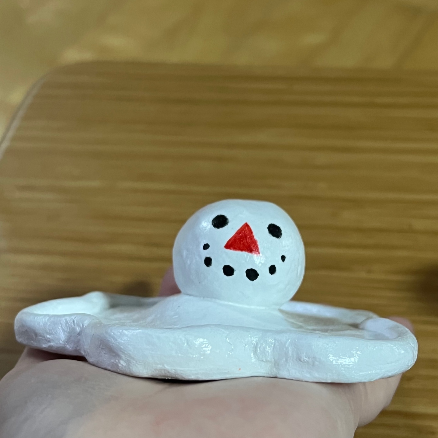 동물의숲 녹아버린 눈사람 악세서리트레이⛄️