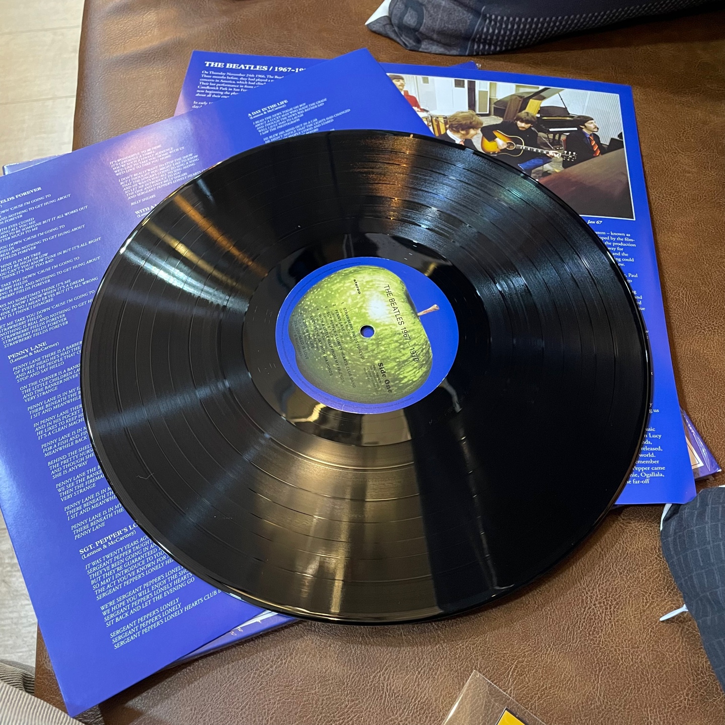비틀즈 LP The Beatles Vinyl 1967-1970