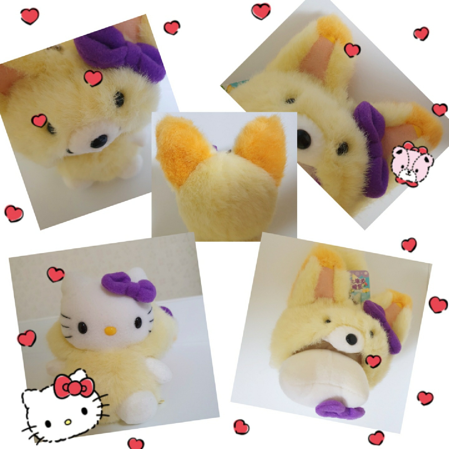 💛꼬리펑 키티 디테일 샷💛