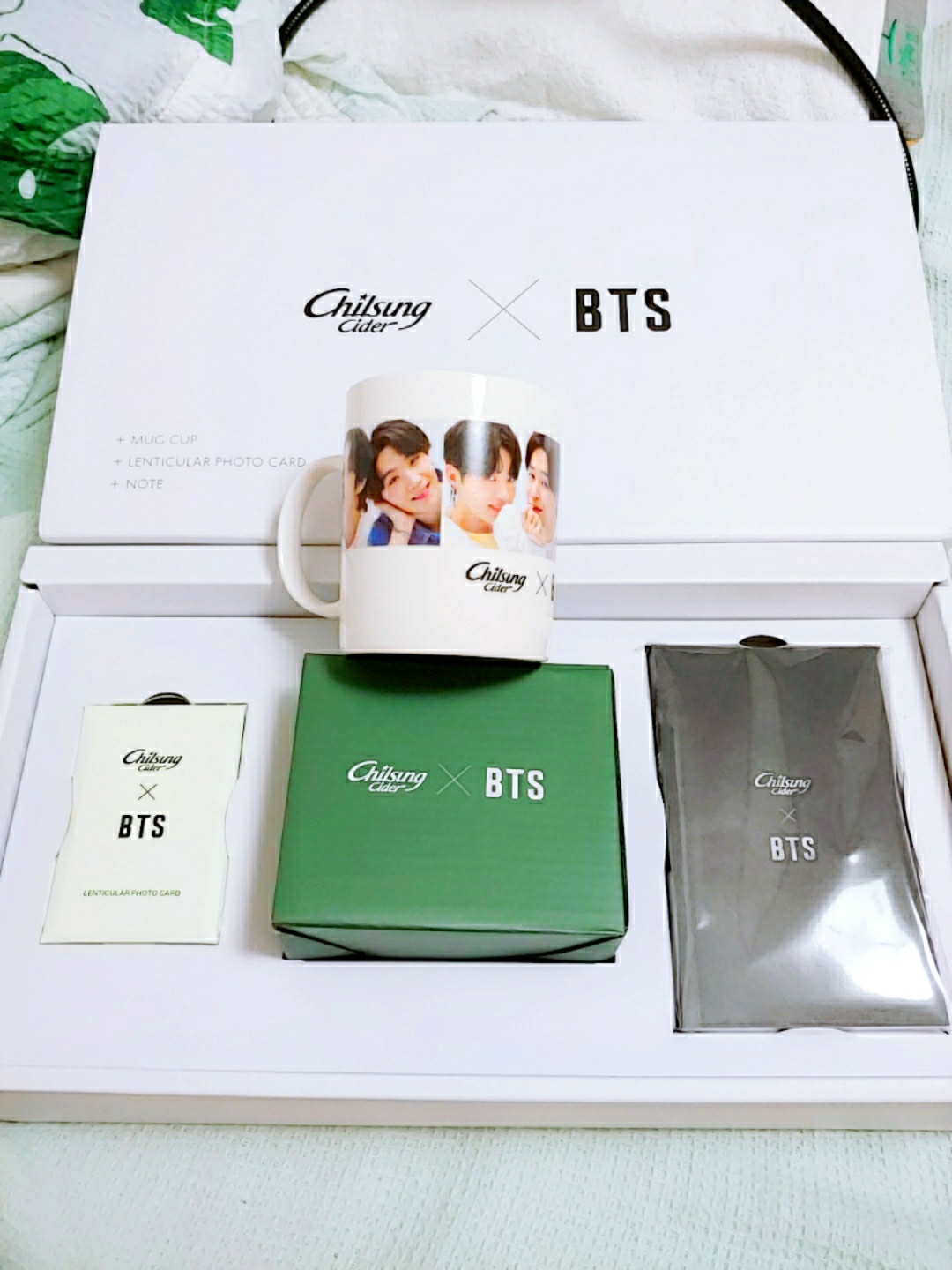 칠성사이다×BTS 머그컵