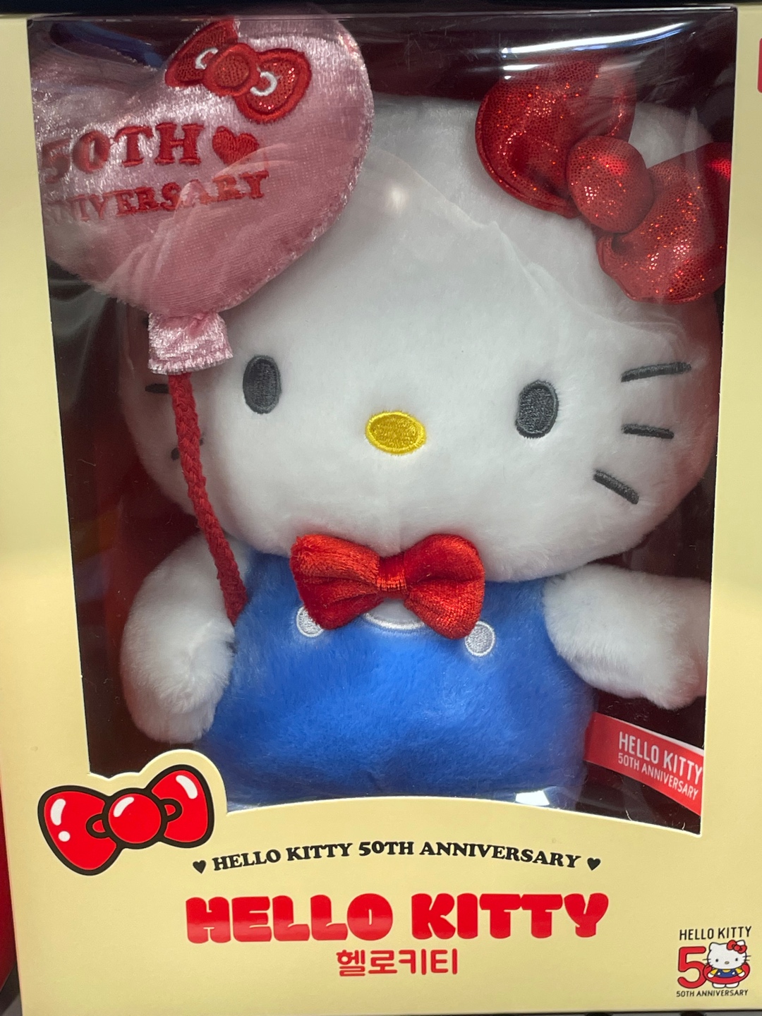 50주년 키티❤️💙💛💖