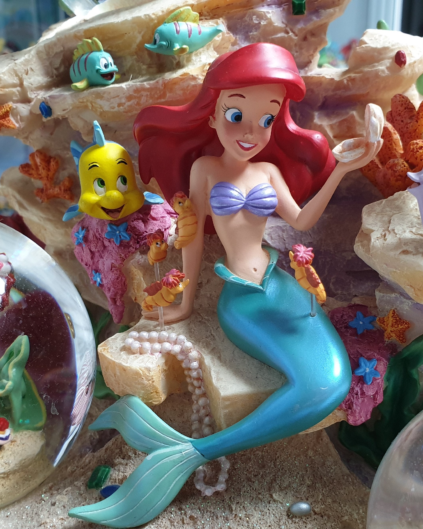 Ariel snowglobe