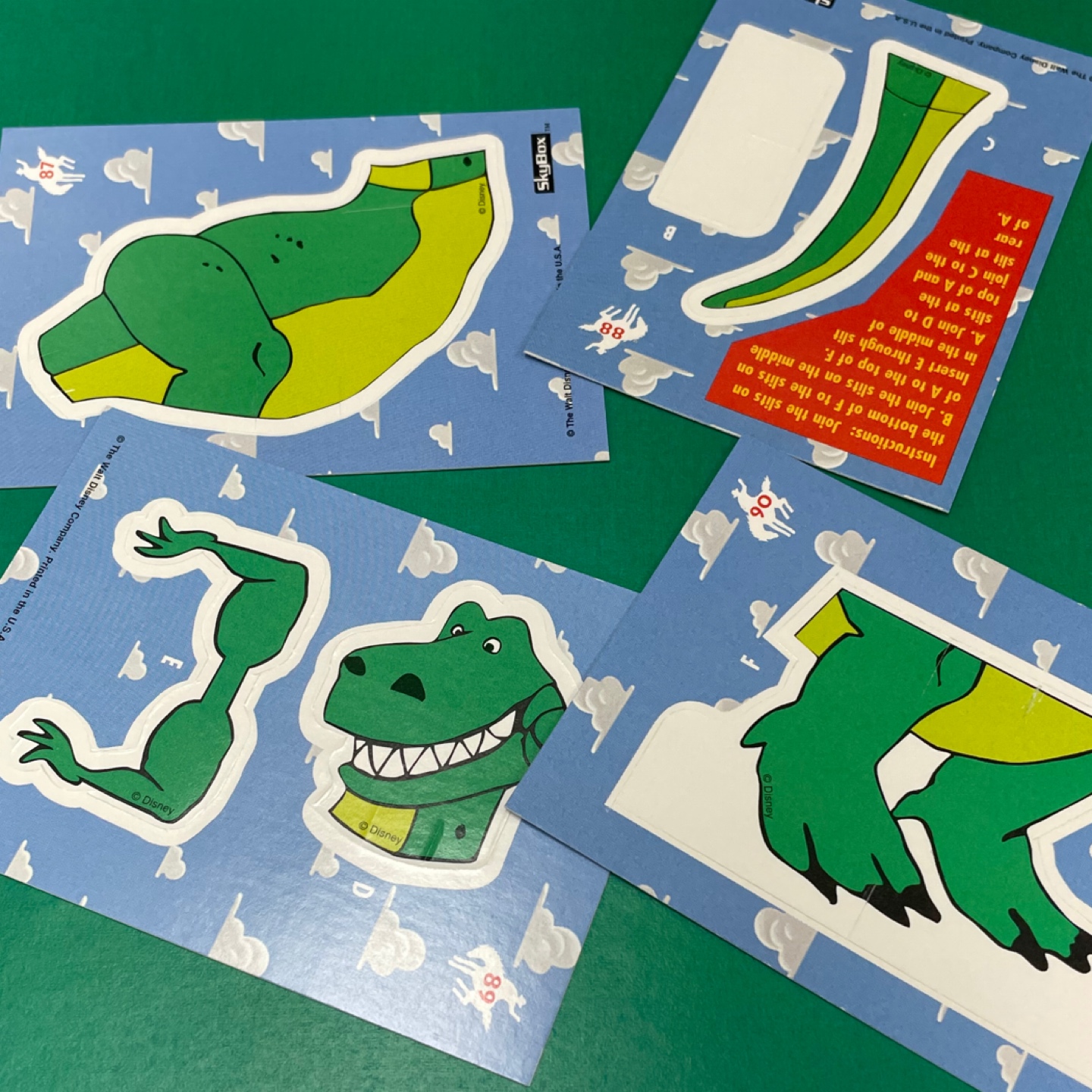 1995 Toystory Cards
