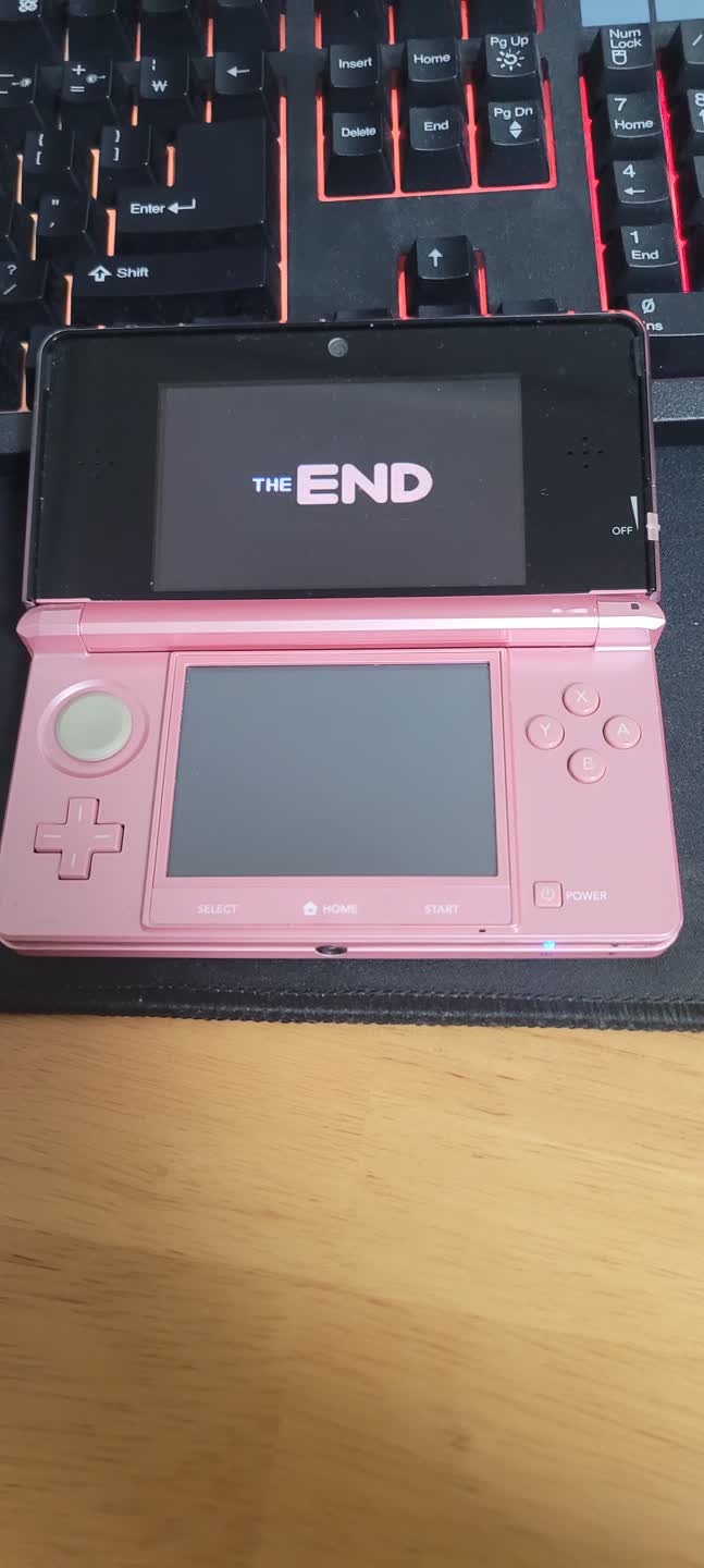 닌텐도 3ds 소울실버 엔딩 봤당 ㅎㅎ