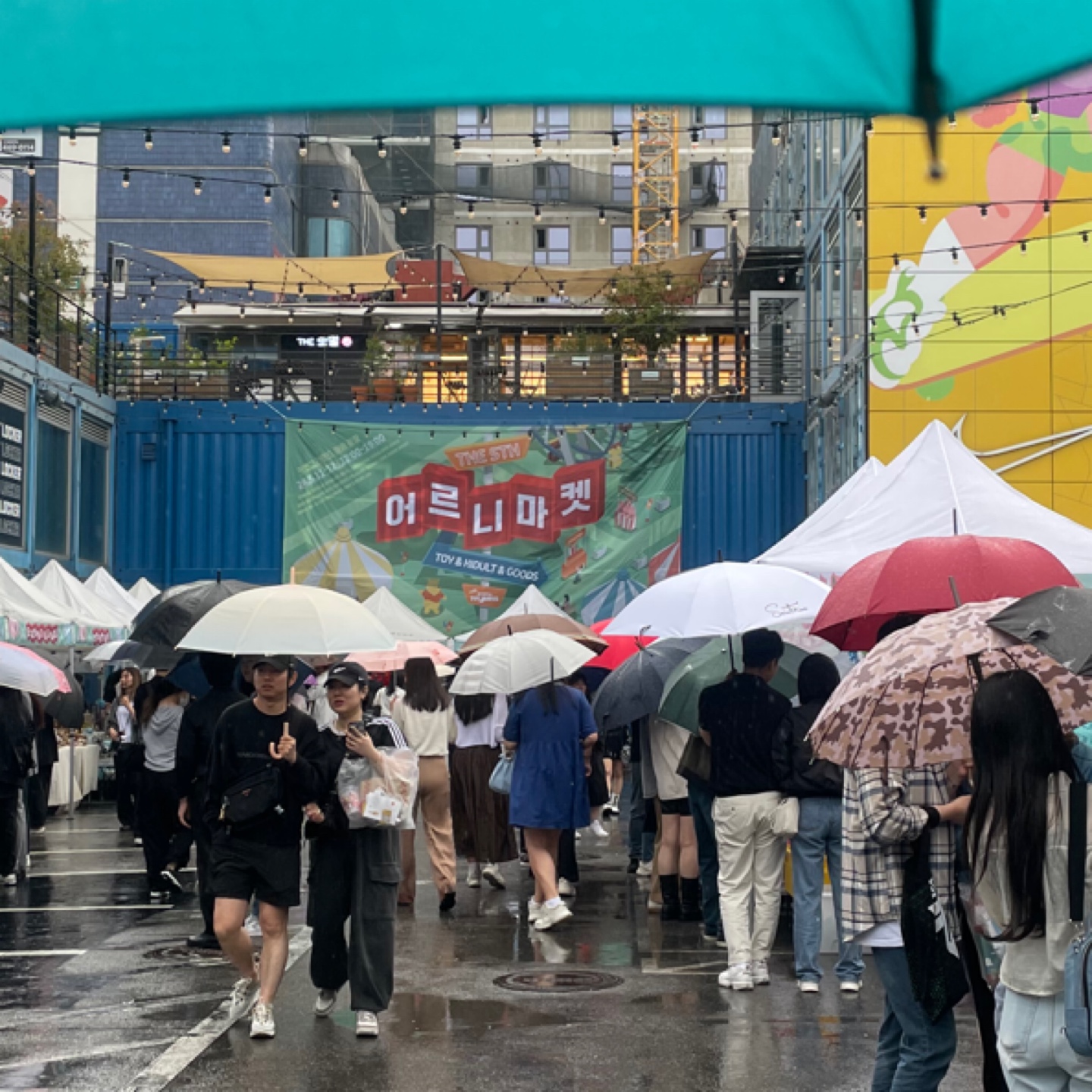 어제 비를 뚫고 잠시들린 참새방앗간