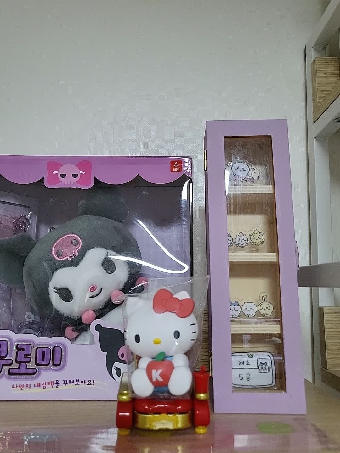 방 곳곳에 좋아하는 캐릭터 취향것