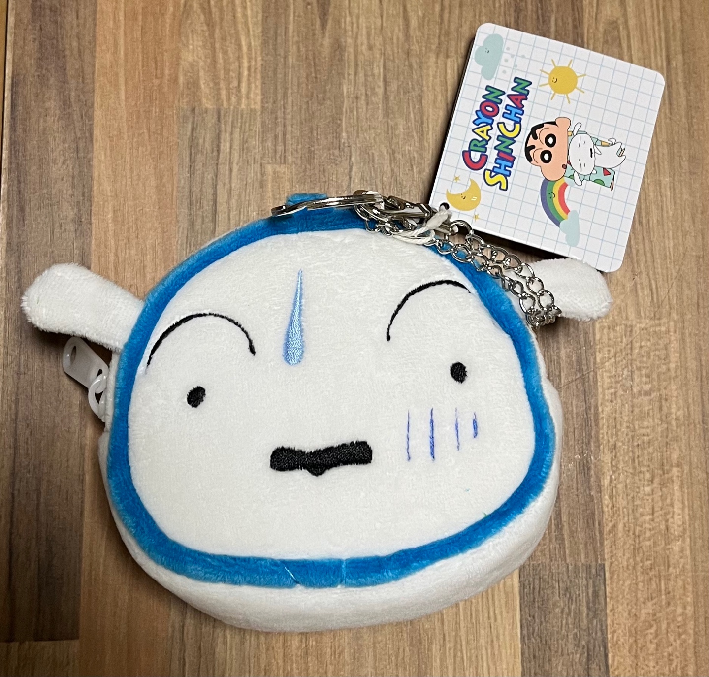 짱구는 못말려 미니 얼굴 파우치(흰둥이)