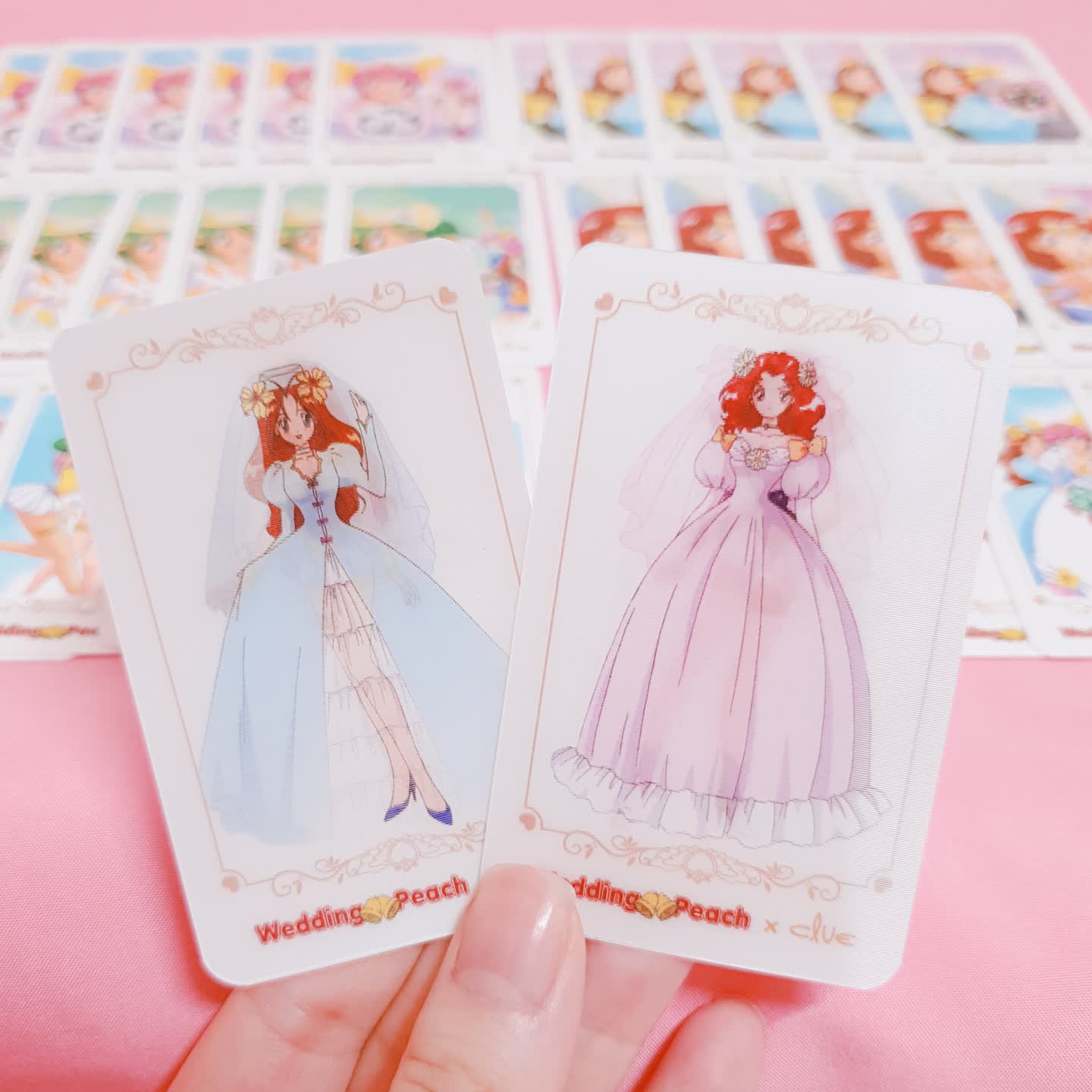 [웨딩피치👰] 클루 보증서 포토카드 떼샷