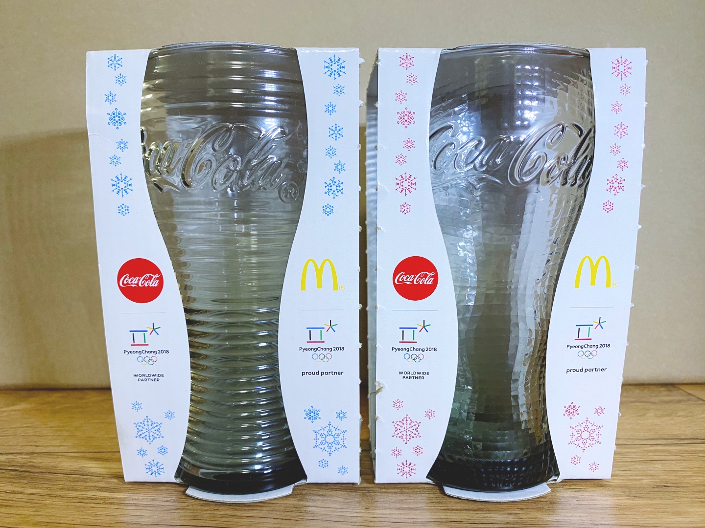 2018 평창올림픽 기념 맥도날드 “코카콜라 컵”