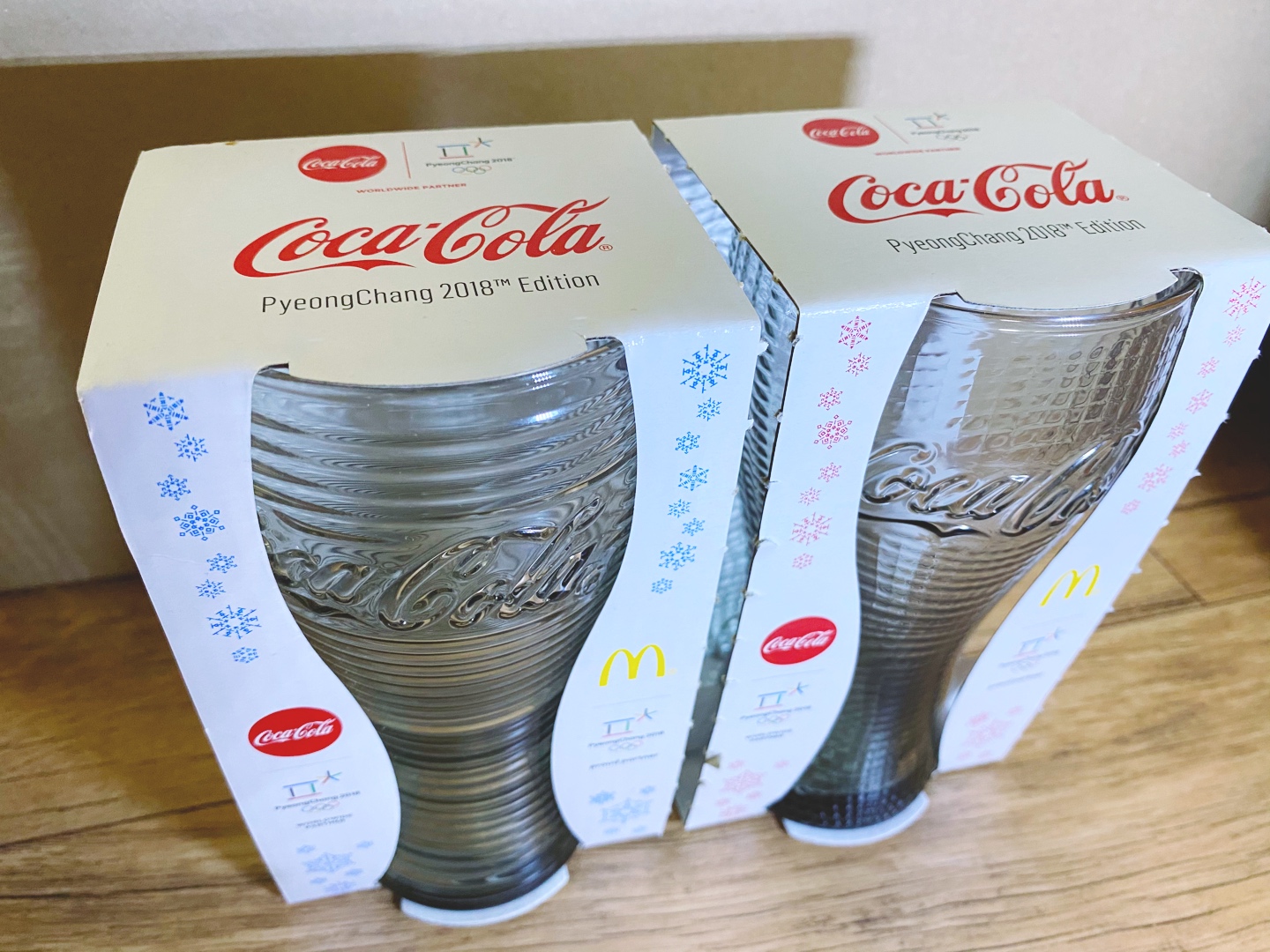 2018 평창올림픽 기념 맥도날드 “코카콜라 컵”