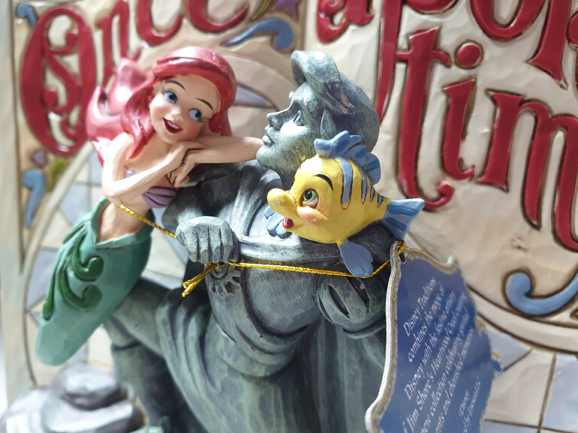 The little mermaid storybook figure (Jim shore)
