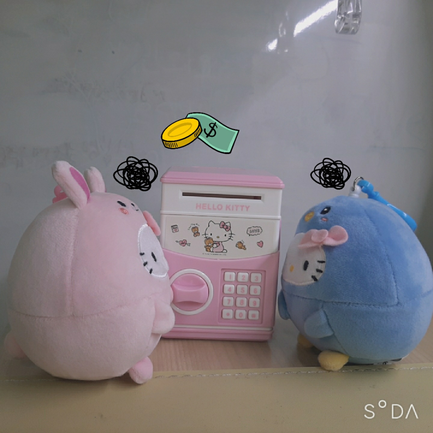 인형탈쓴 키티😍
