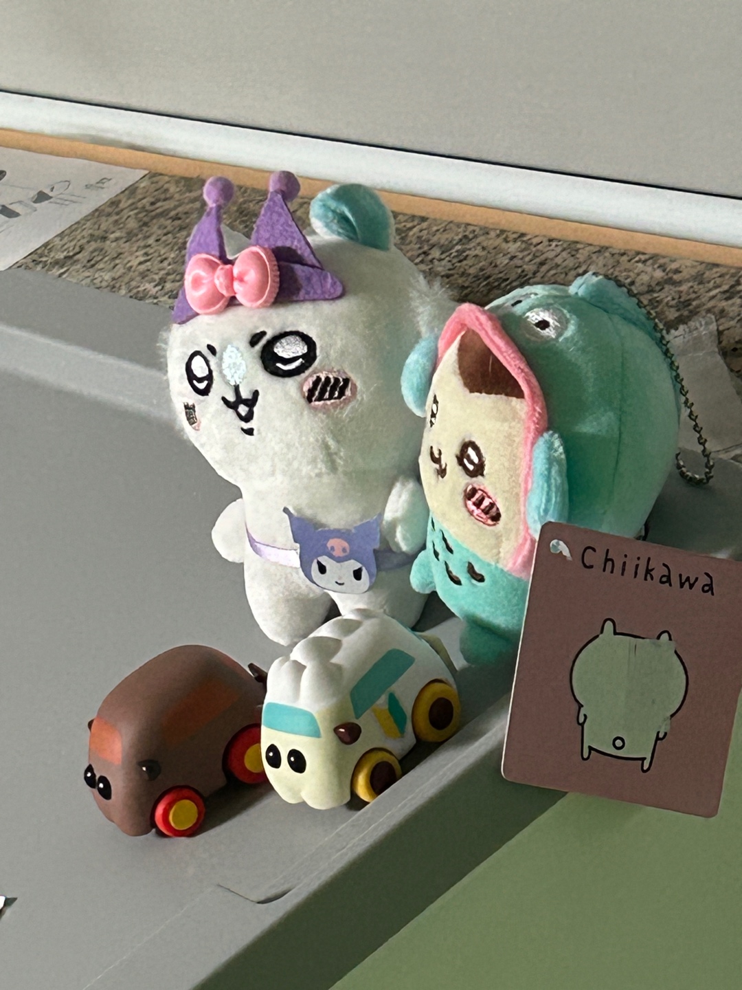 기숙사 선반 위