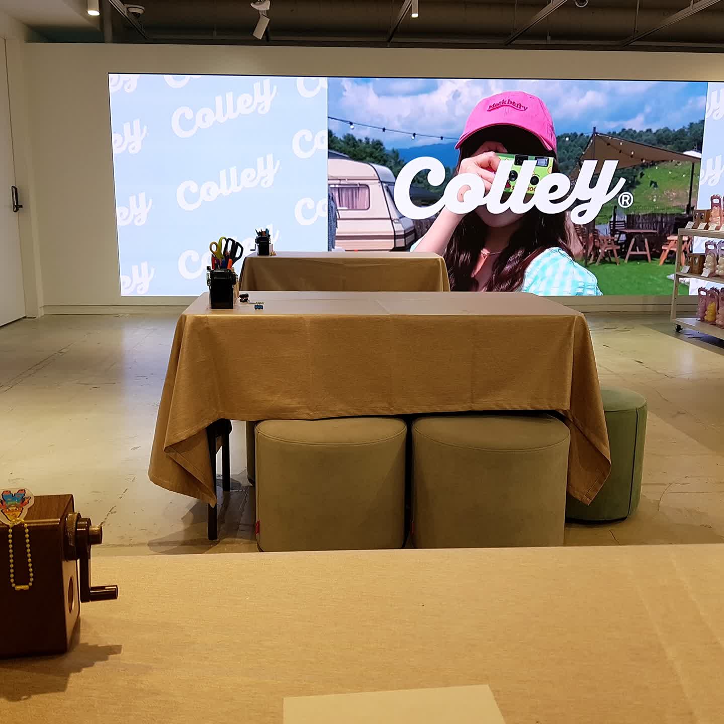 콜리 팝업스토어 키링집 다녀옴!!