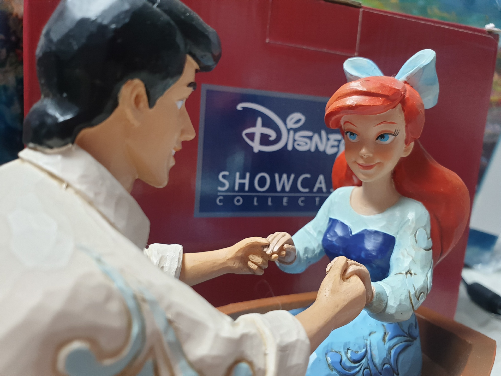 Ariel and Eric-Kiss the girl (Jim shore enesco)