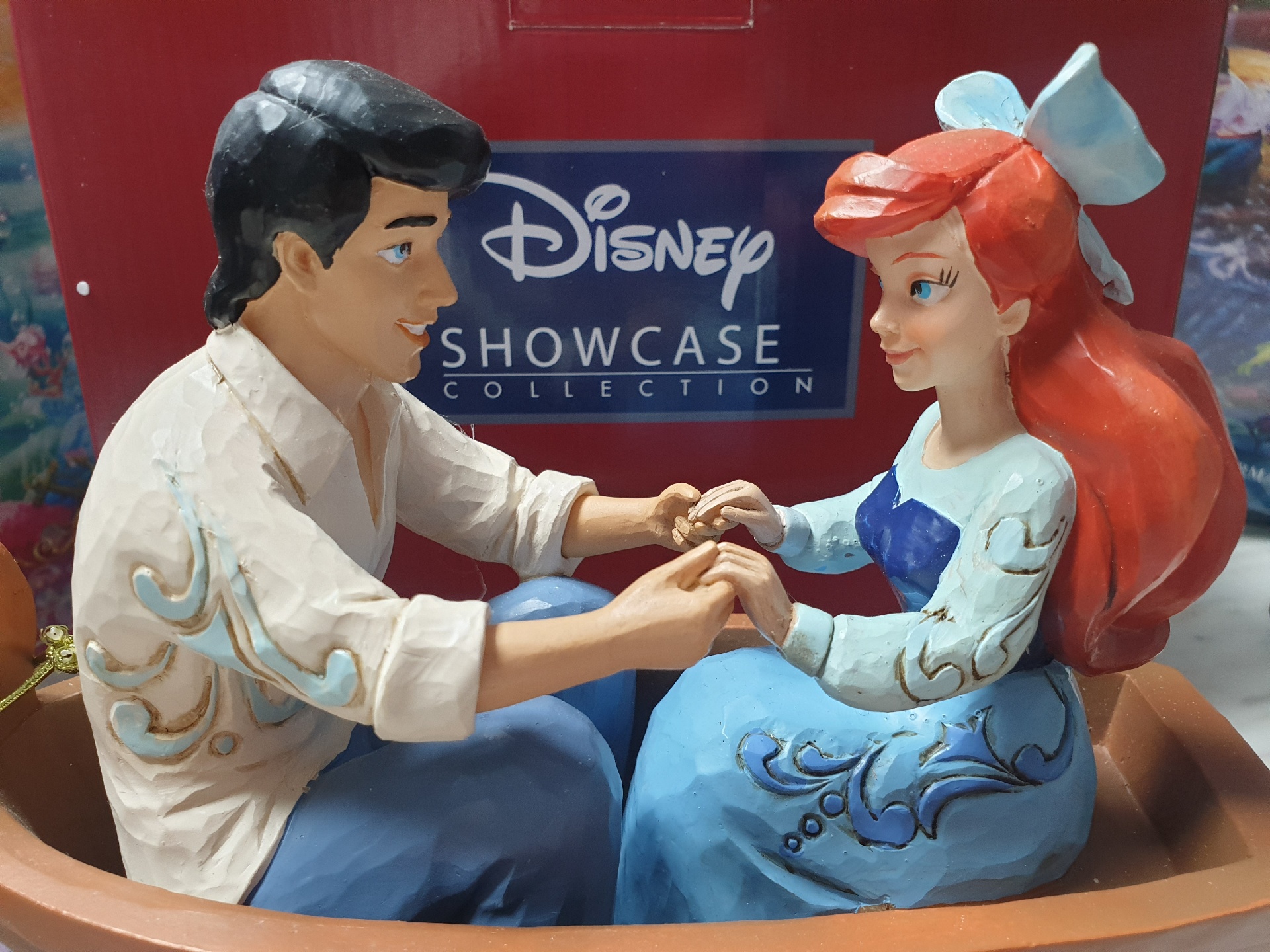 Ariel and Eric-Kiss the girl (Jim shore enesco)