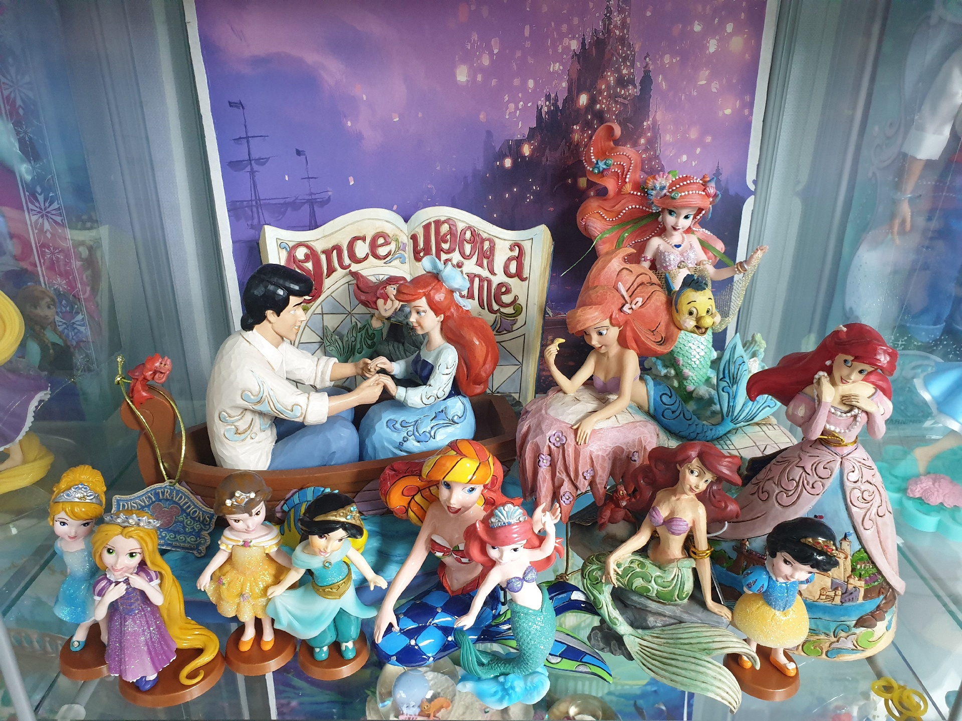 Ariel and Eric-Kiss the girl (Jim shore enesco)