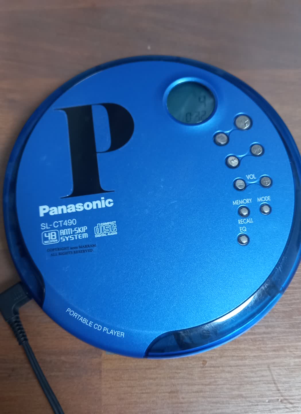 파나소닉 휴대용 CDP SL-CT490