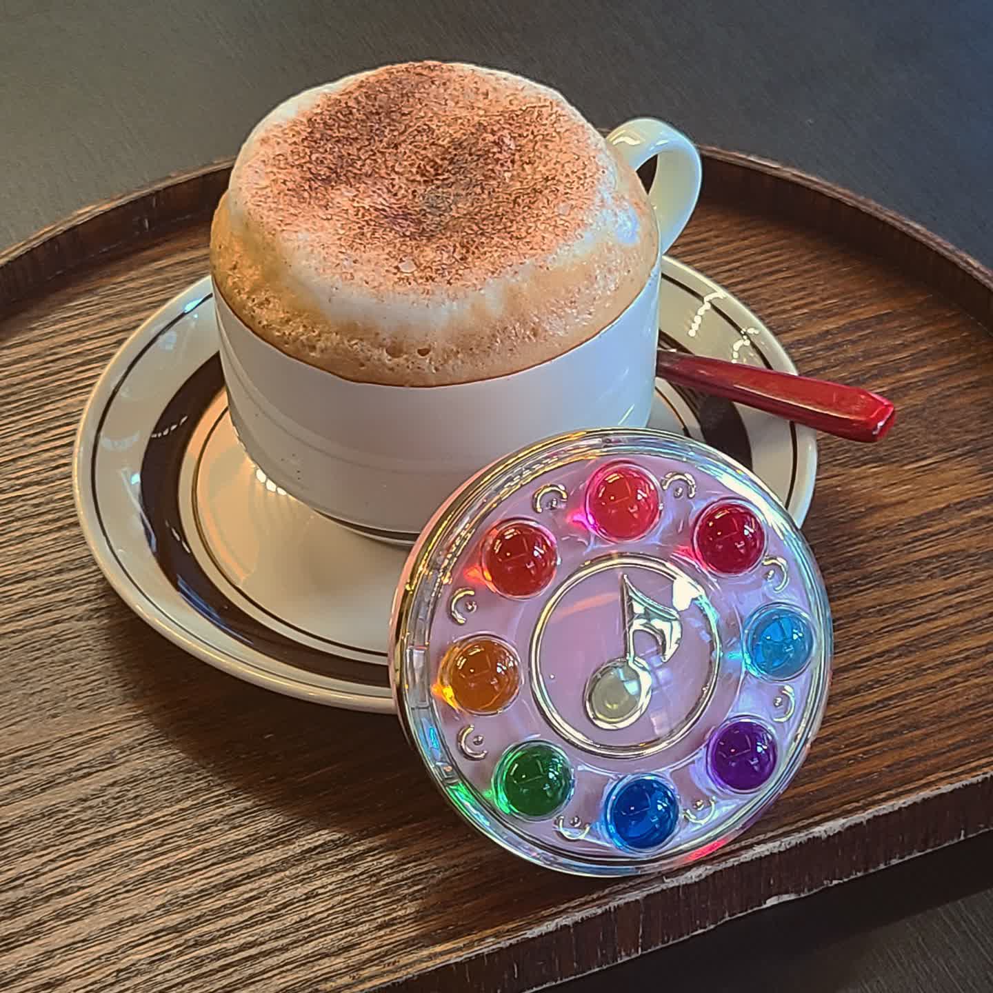 마조리카가 타주는 카푸치노 ☕