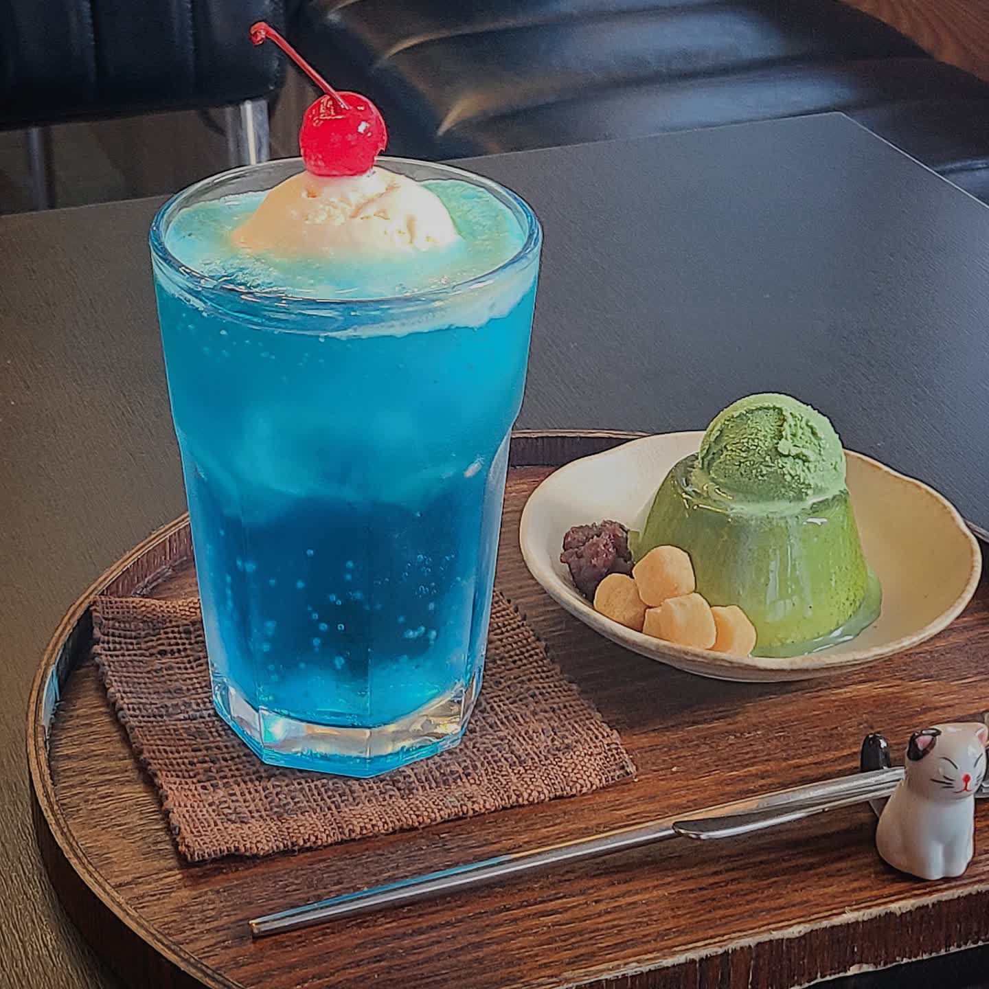 마조리카가 타주는 카푸치노 ☕