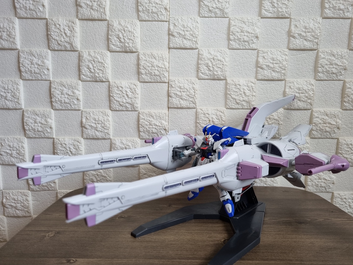 [HG Gundam SEED] 미티어 유닛 + 프리덤 건담