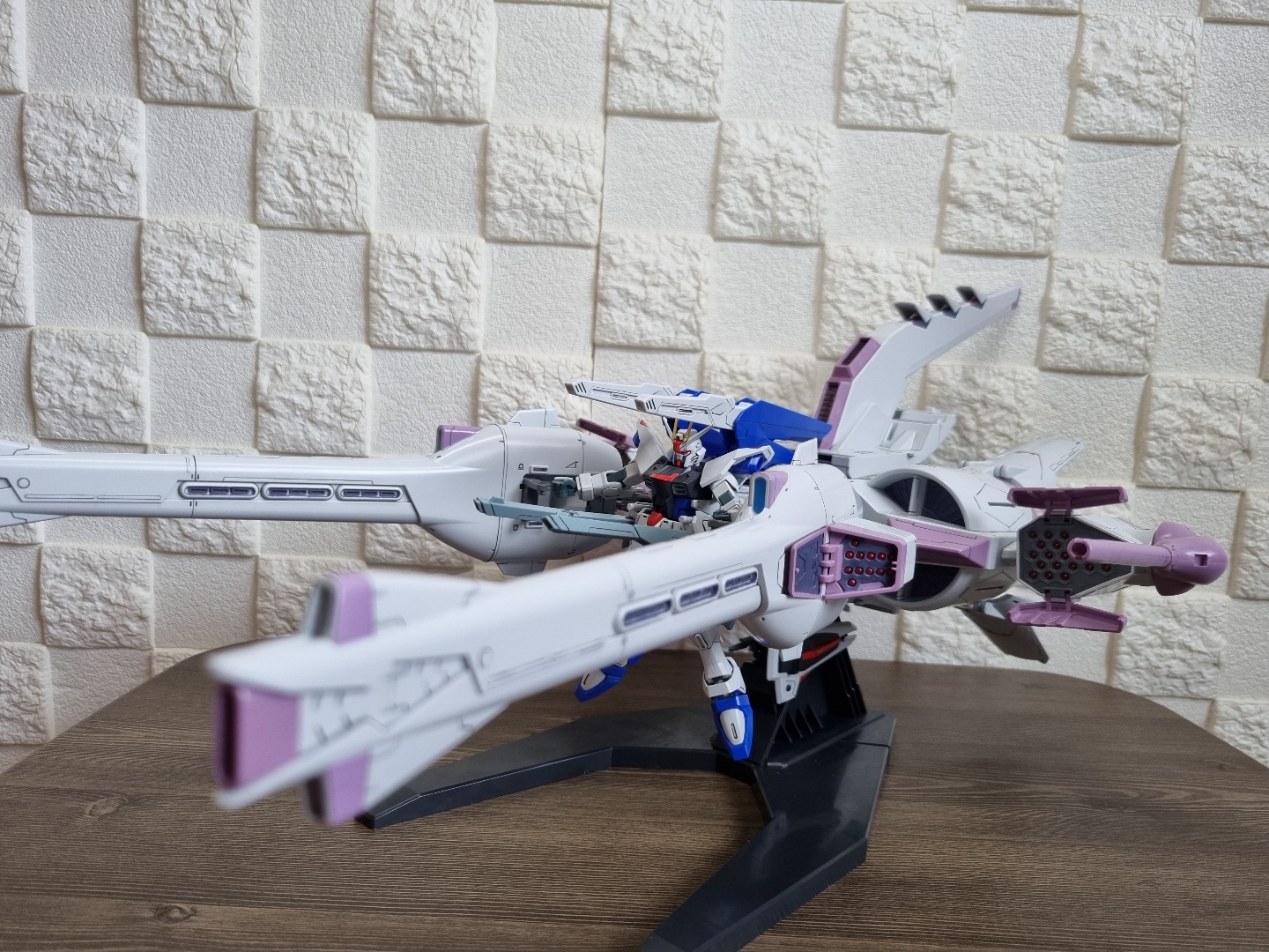 [HG Gundam SEED] 미티어 유닛 + 프리덤 건담