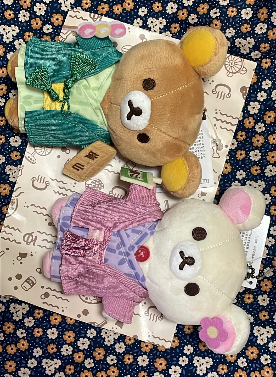 리락쿠마 코리락쿠마 아라시야마 한정 인형 키링 🐻‍❄️🐻
