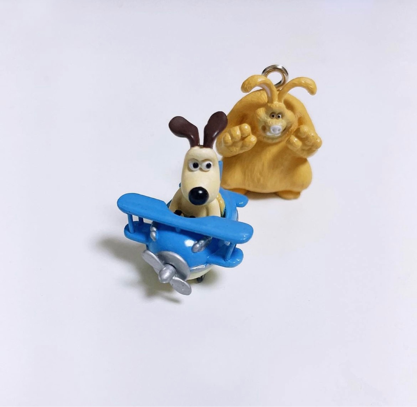 월레스와 그로밋 거대토끼 키링