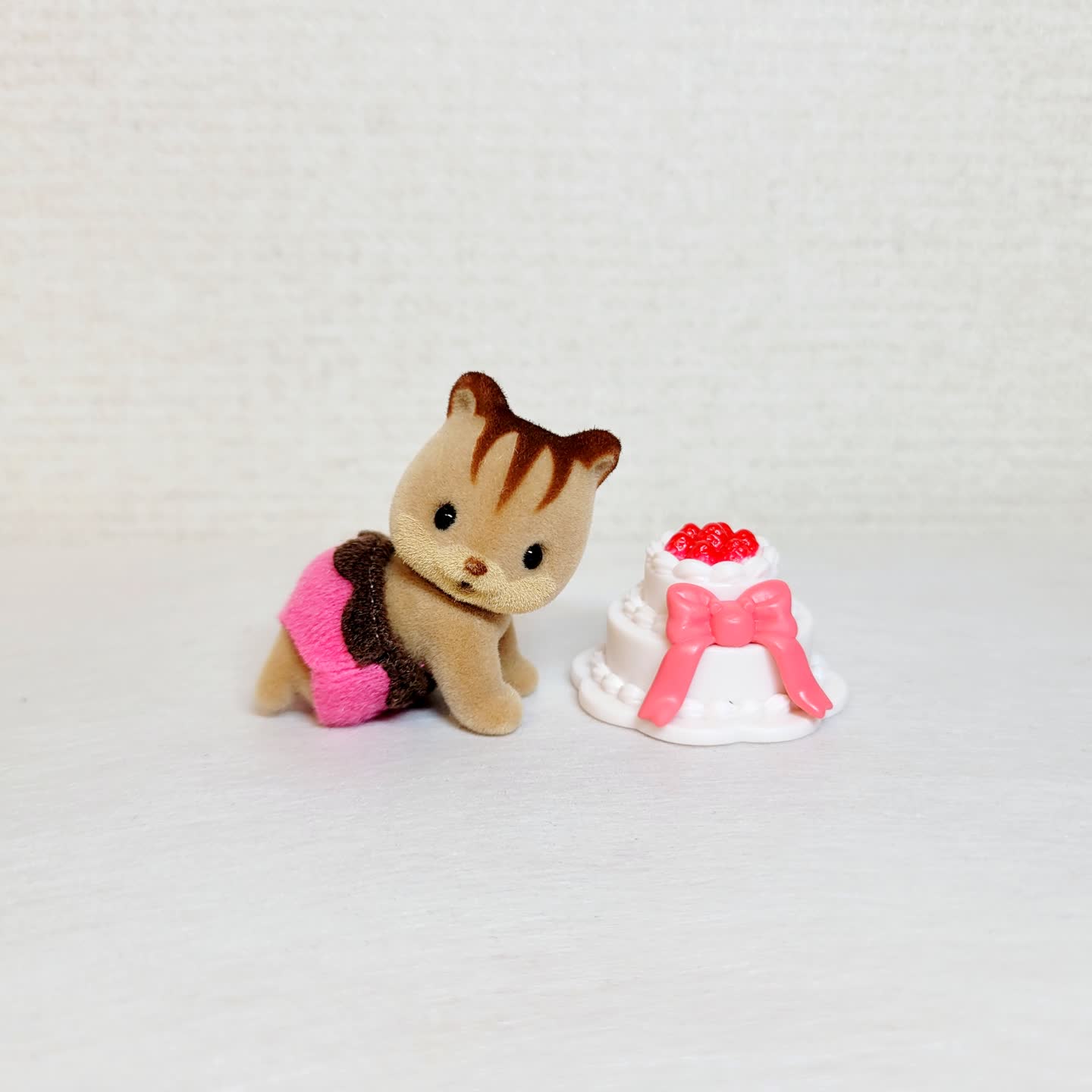 🐿실바니안 블라인드백 아기 케이크 파티-호두다람쥐🎂