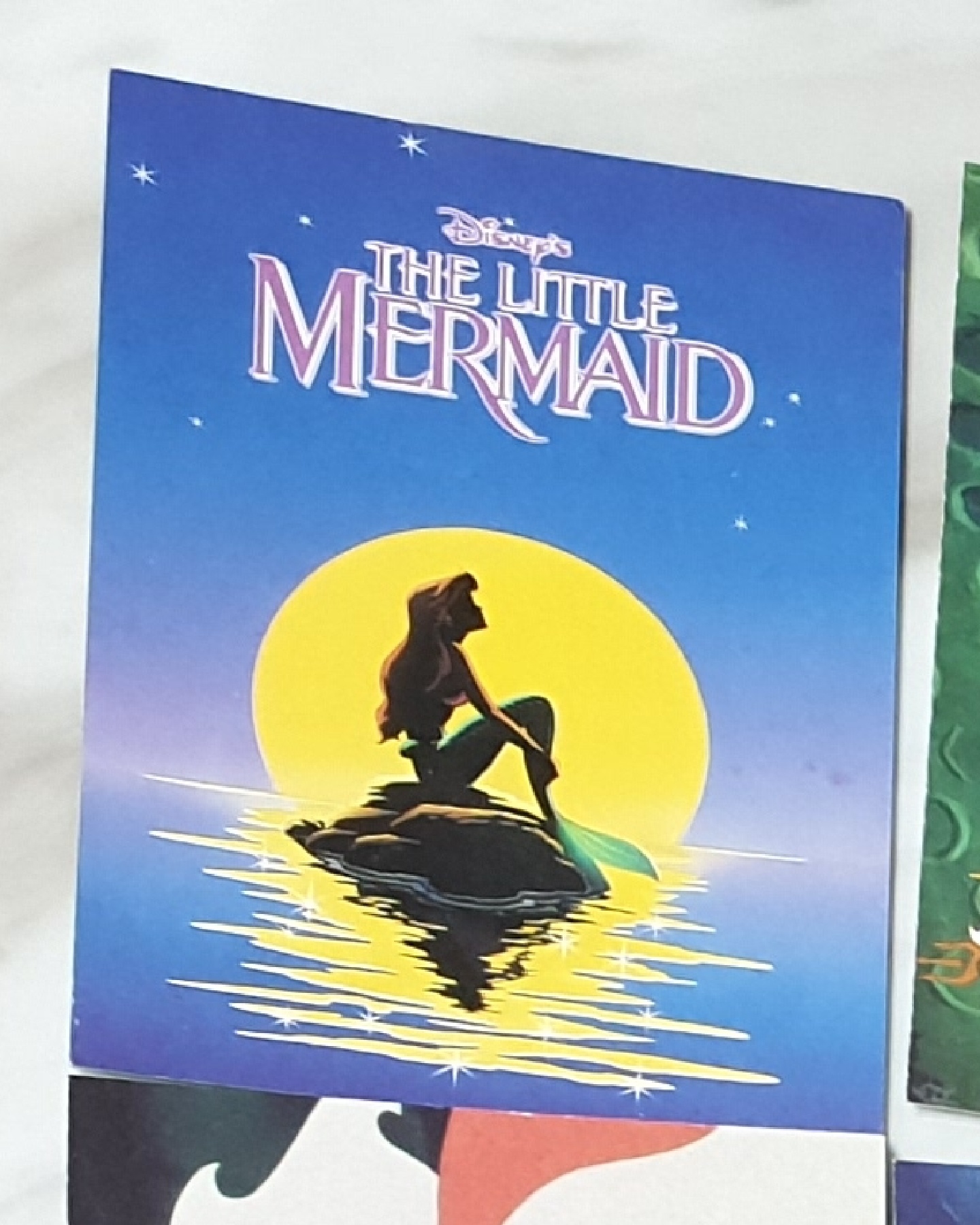 Proset Disney the little mermaid collectible story cards (1991)