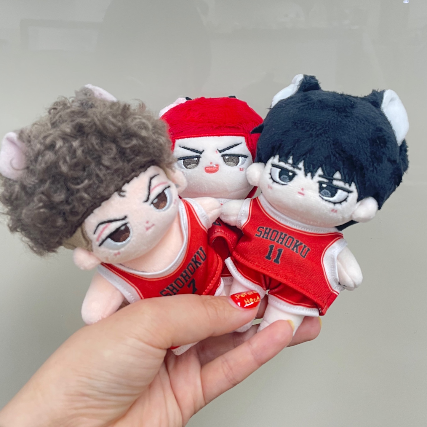 생선으로 받은 슬램덩크 10cm 인형