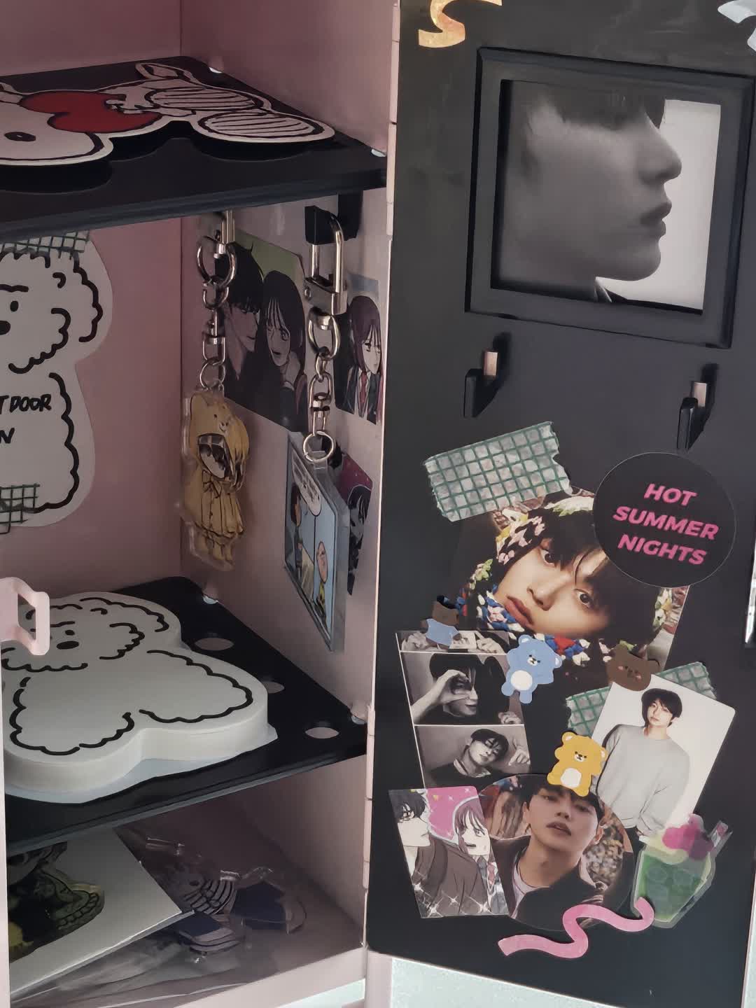 굿즈를 깔끔하게 정돈했다💗