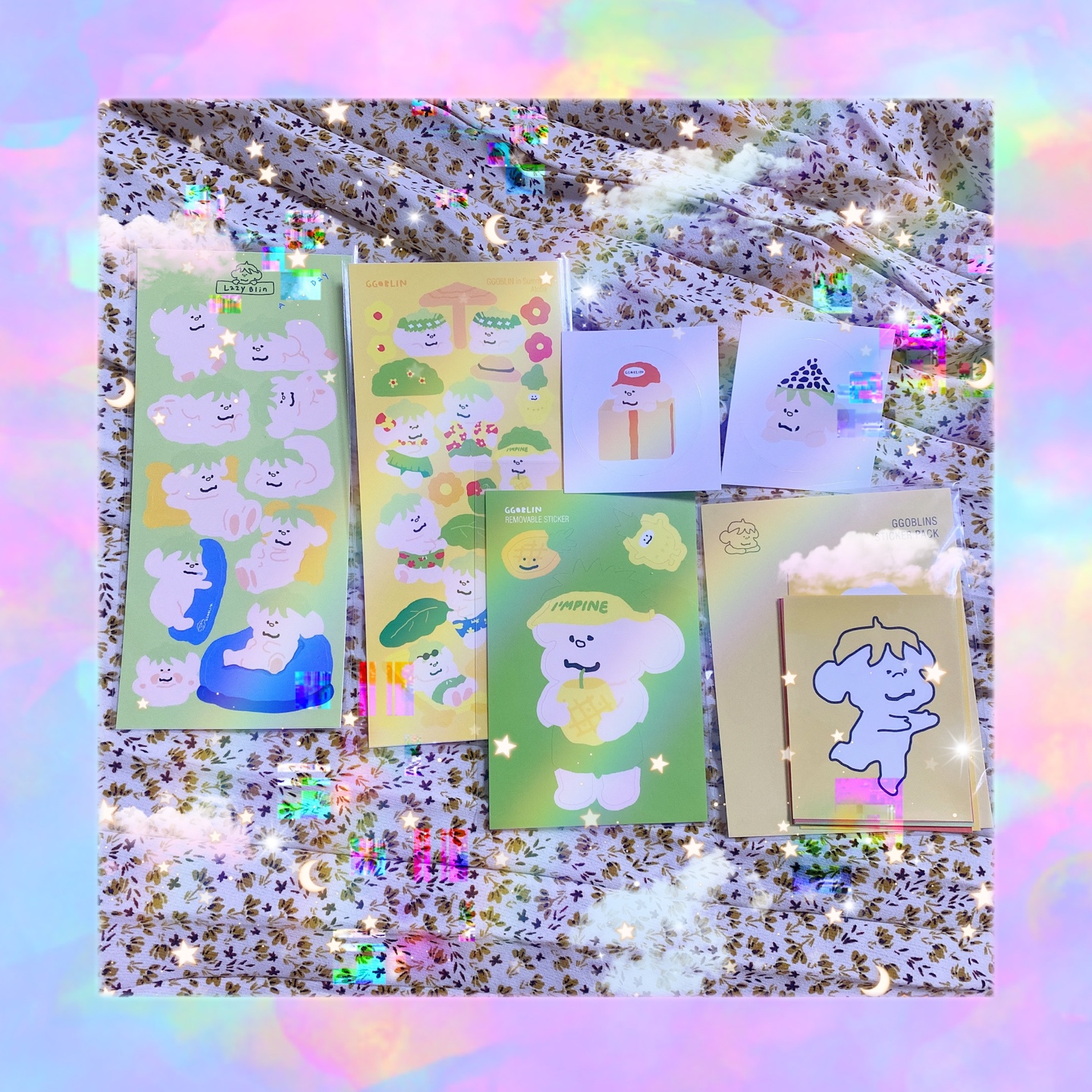 꼬블린 8월마켓 간단구매><