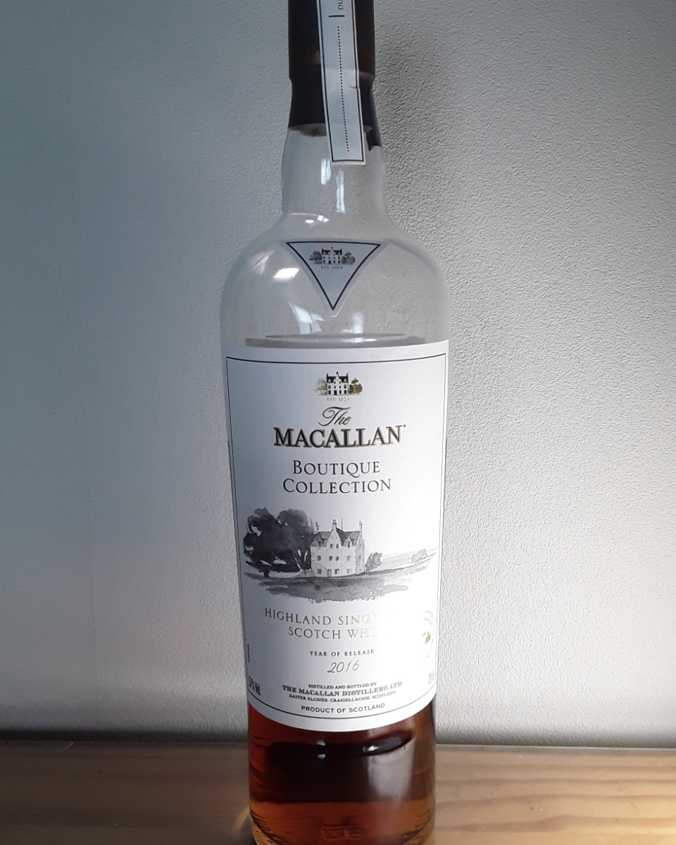 Macallan boutique collection 2016