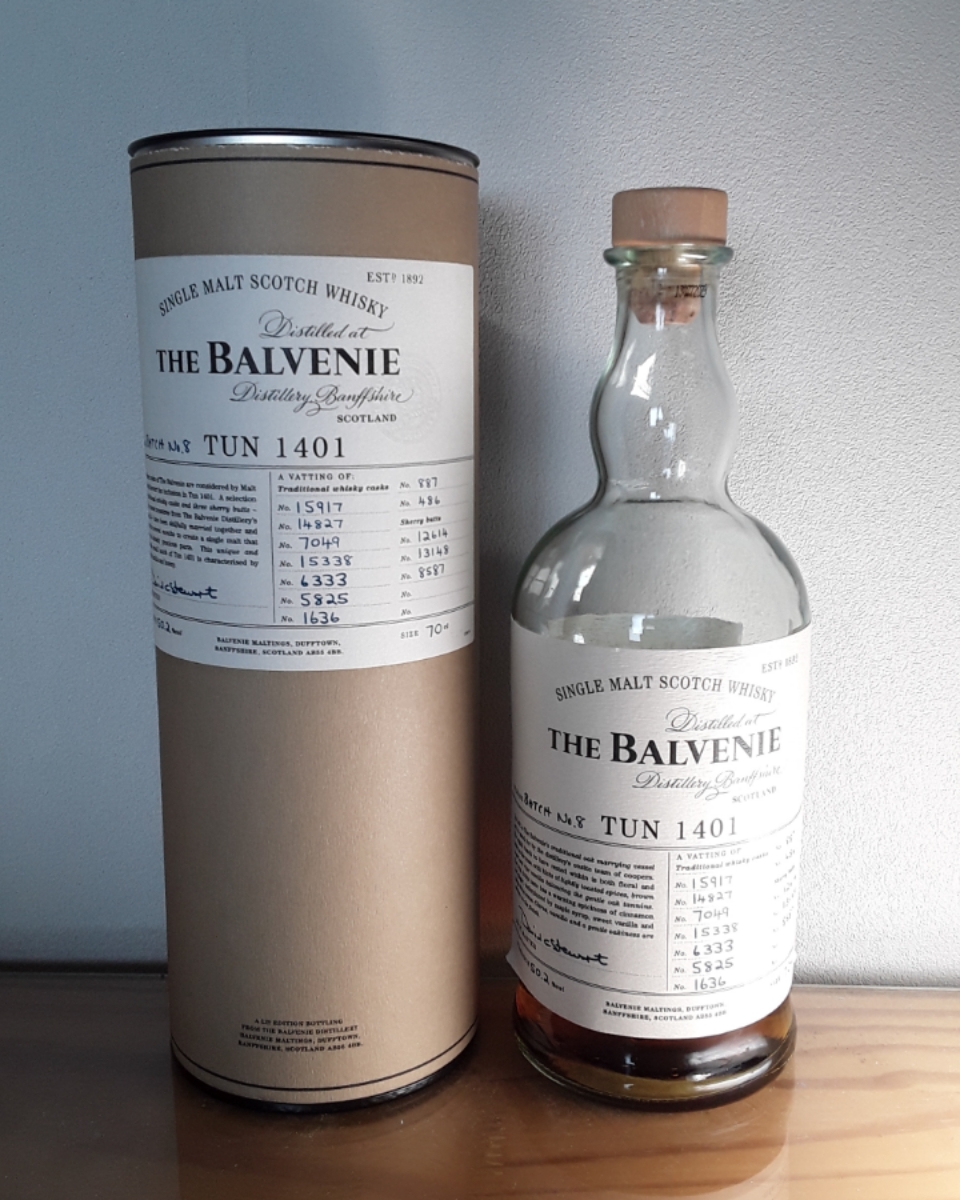 Balvenie tun 1401 batch No. 8 50.2%