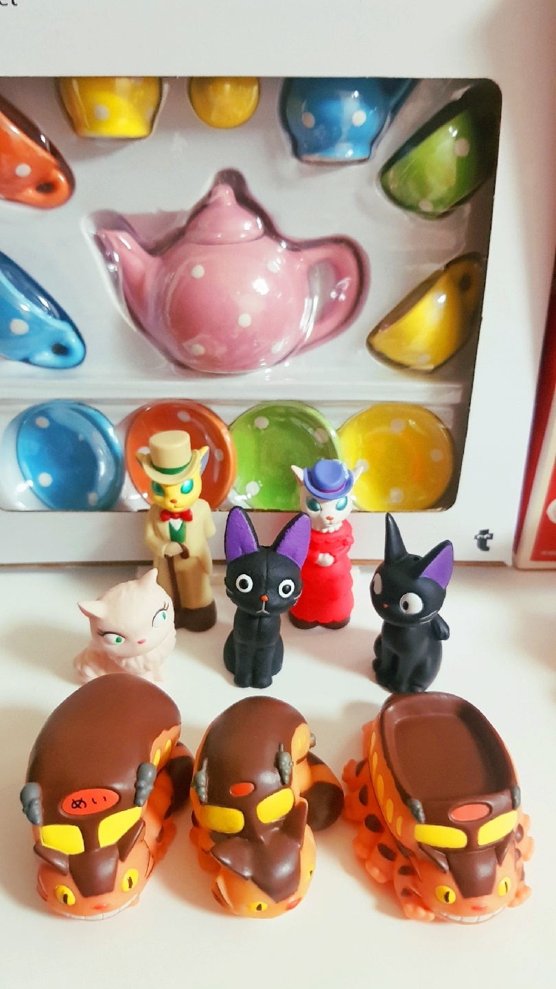 고양이 손가락인형들