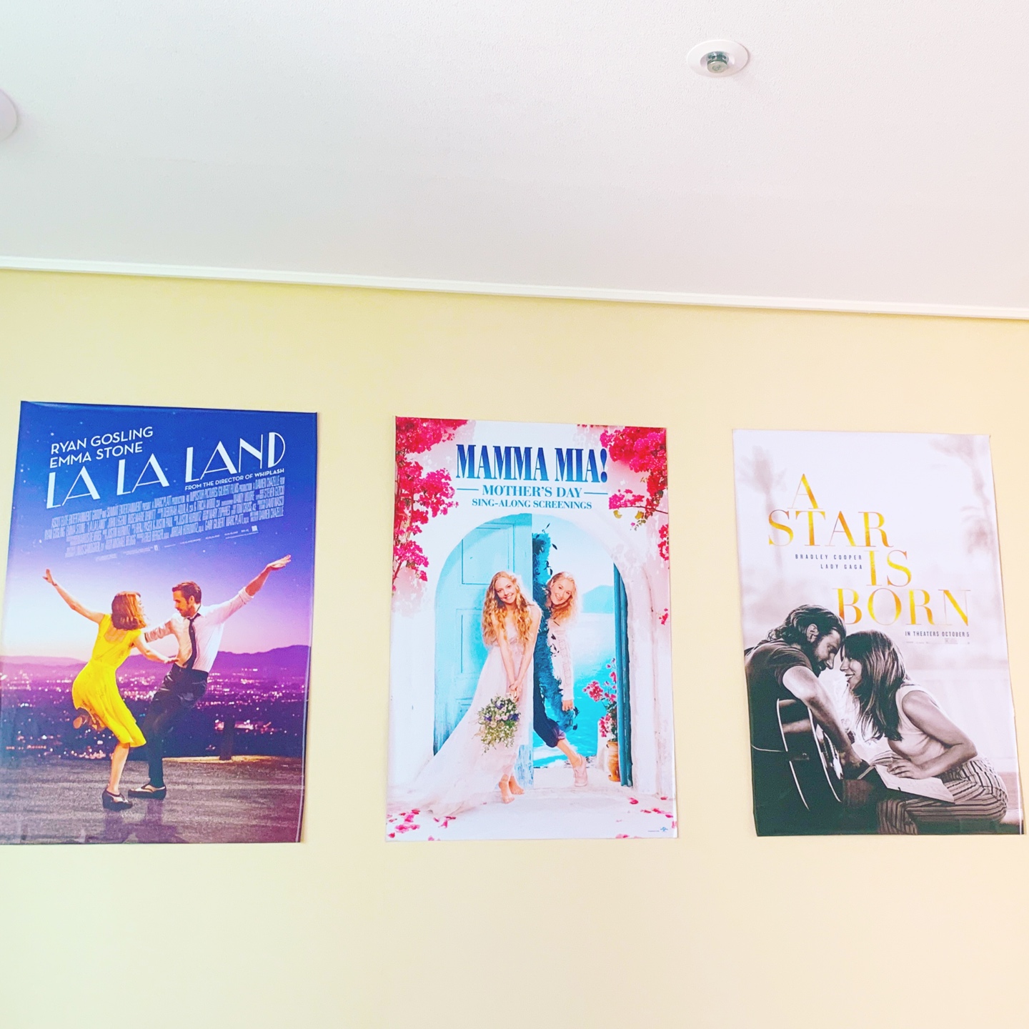 Lalaland 
Mamamia
A star is born 