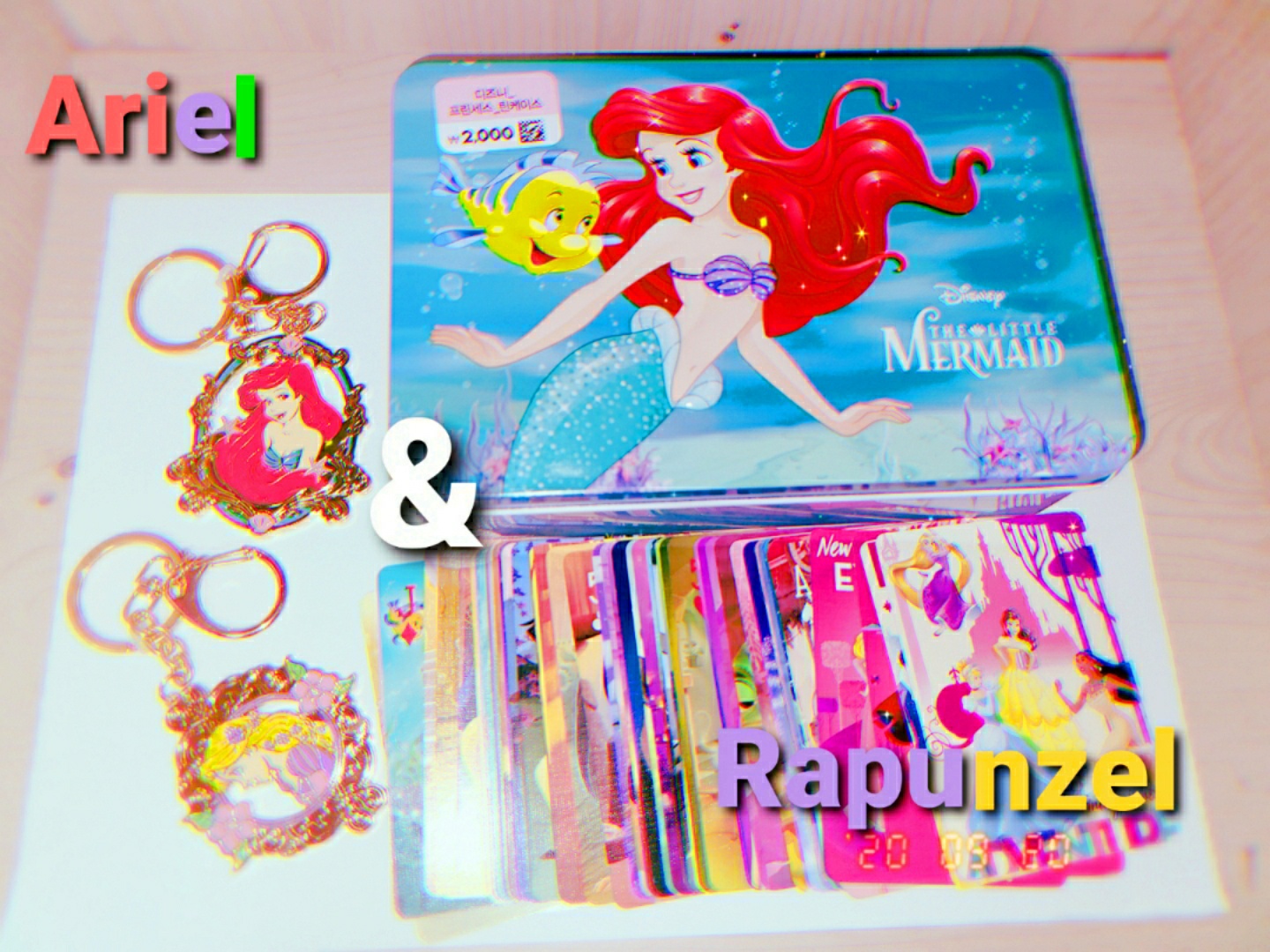 🧜‍♀️❤💚Daiso X Disney Princess💛💜👸