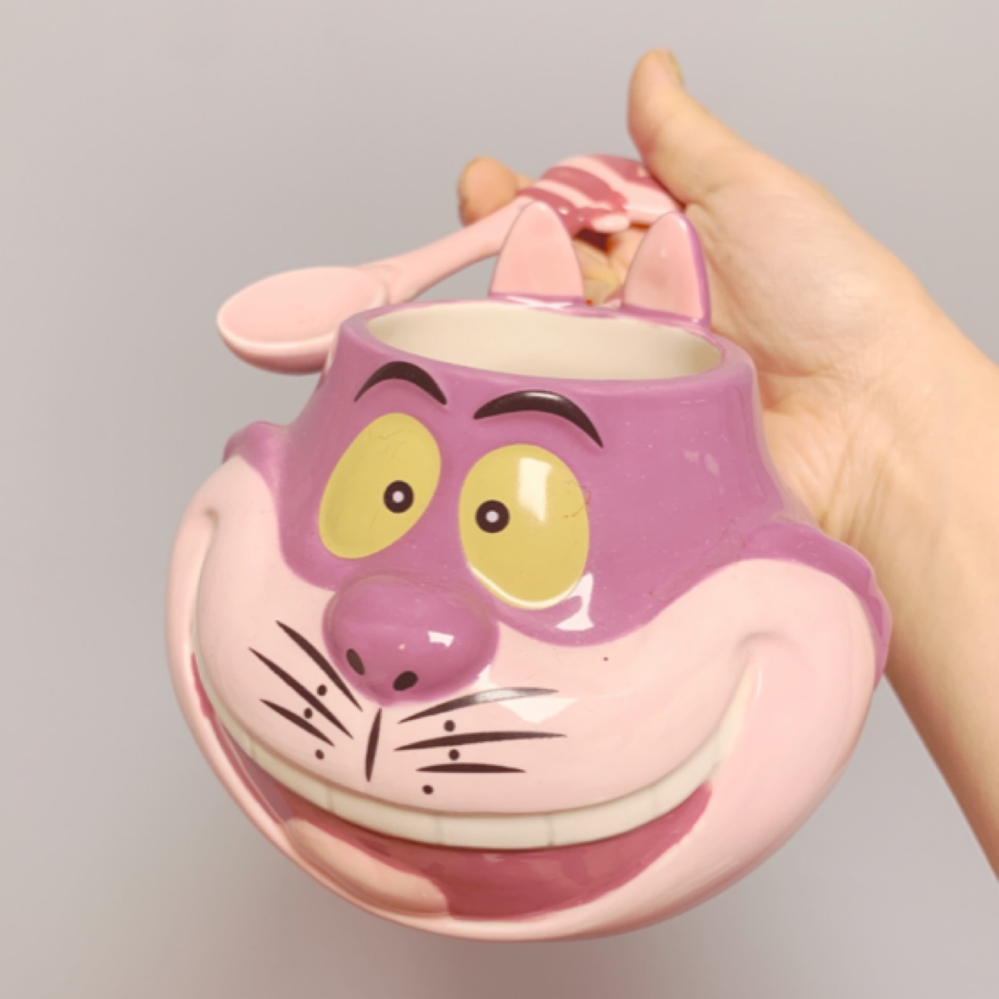 Cheshire cat mug