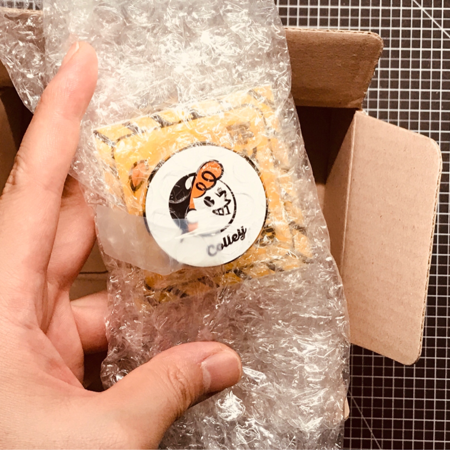 콜리 마테 및 돈터치 스티커 이벤트 후기