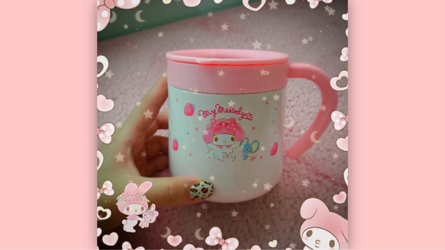 마이멜로디 컵🐰🎀