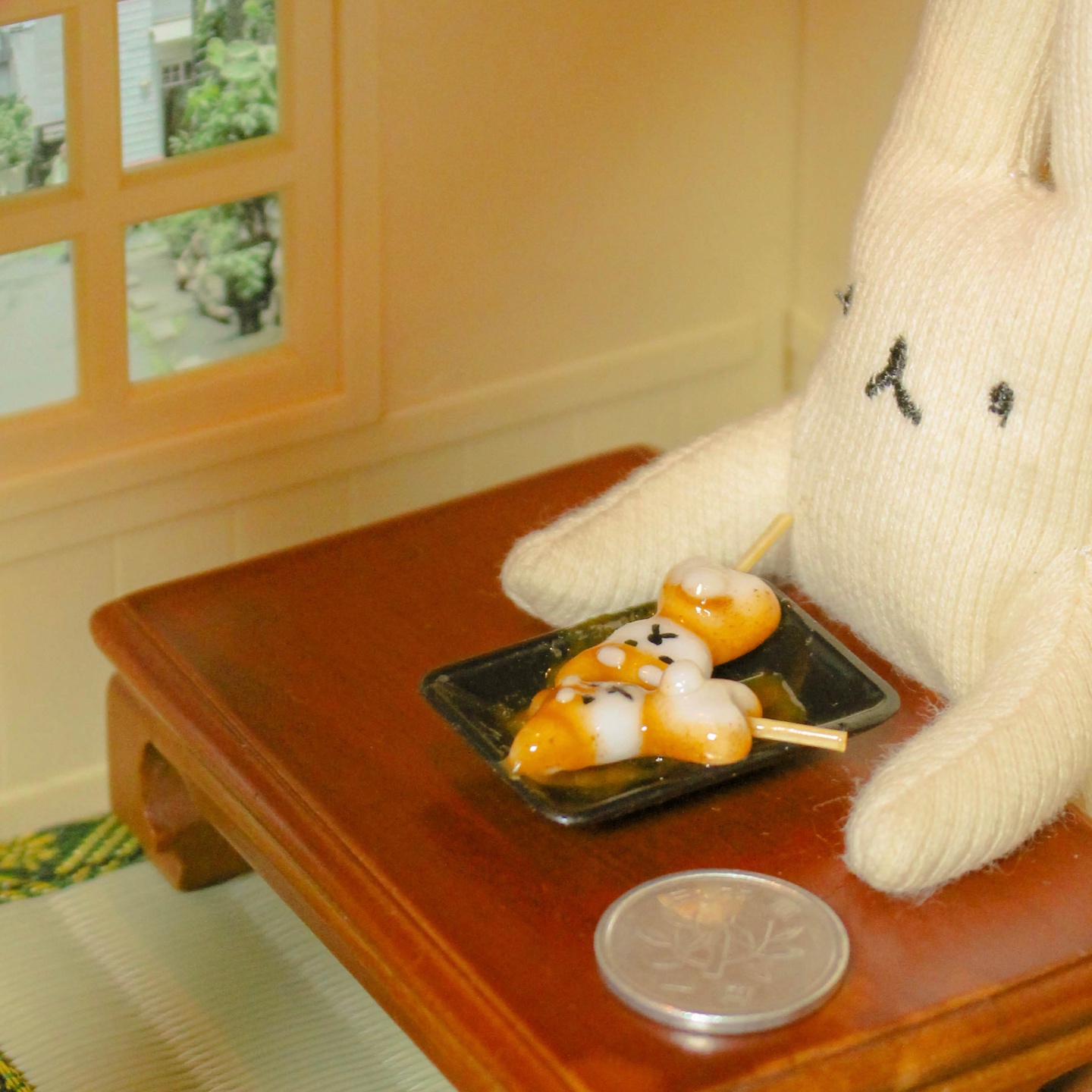 직접만든 시바당고 미니어쳐 리멘트🍡