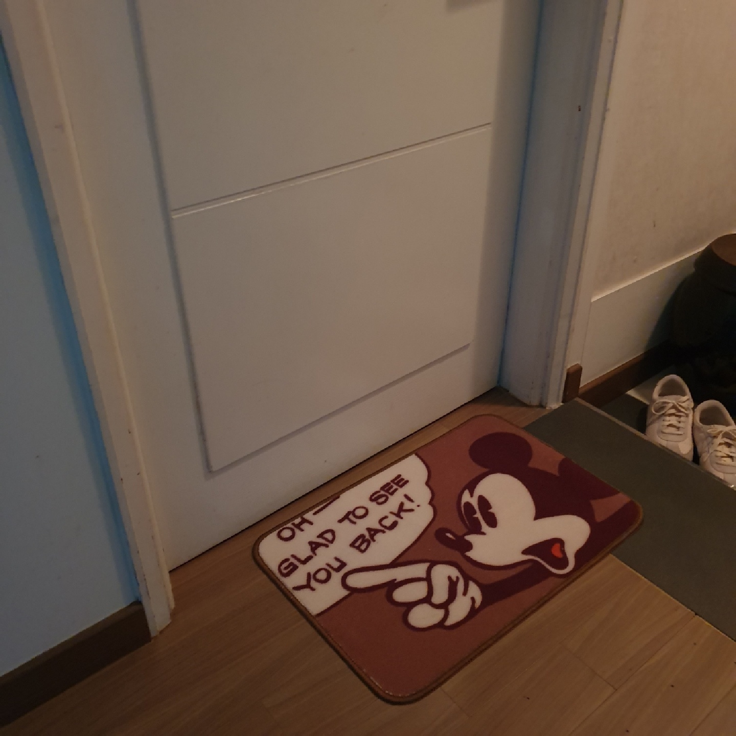 미키 발 카펫