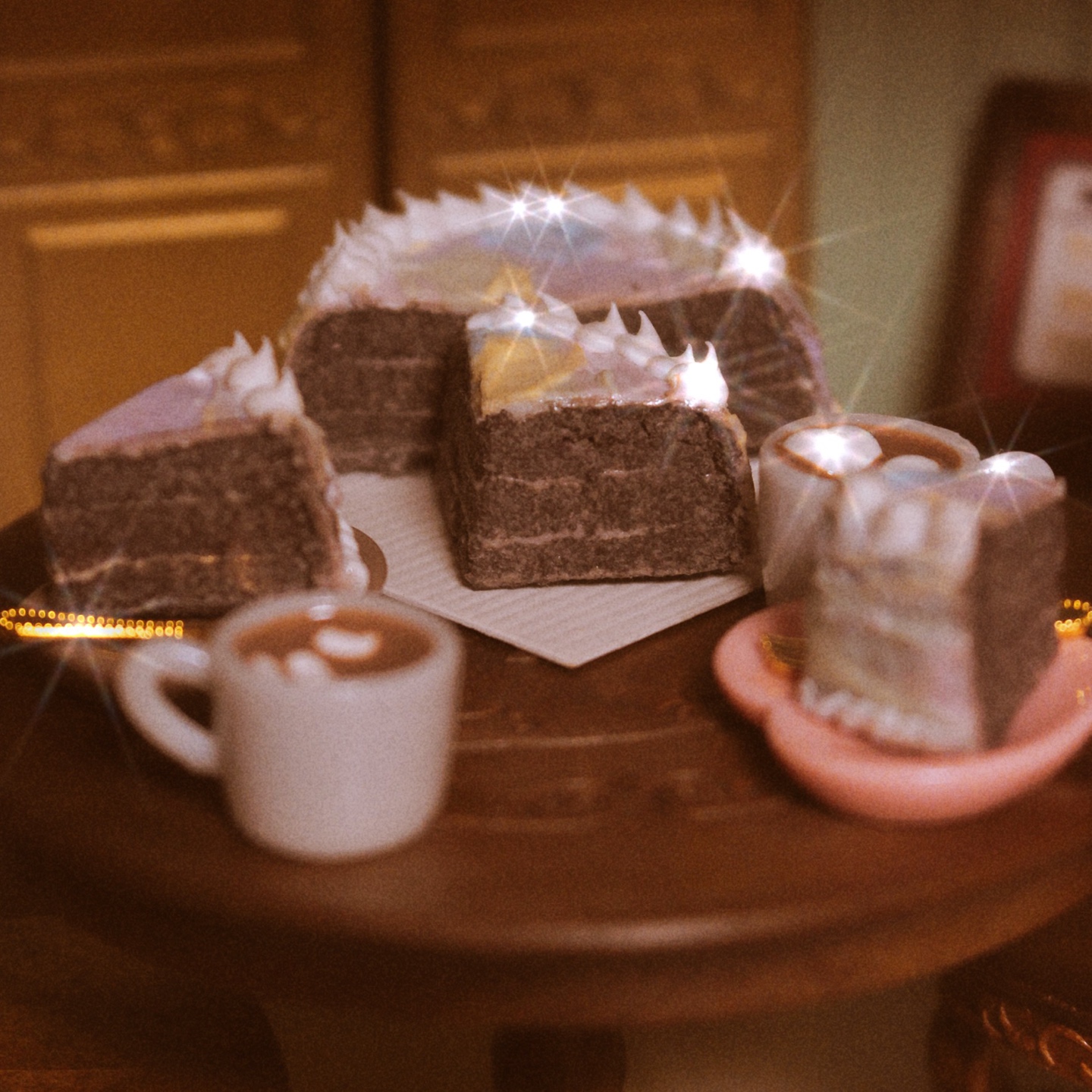 요리사커비의 케이크🎂🍰와 핫초코☕️🍫