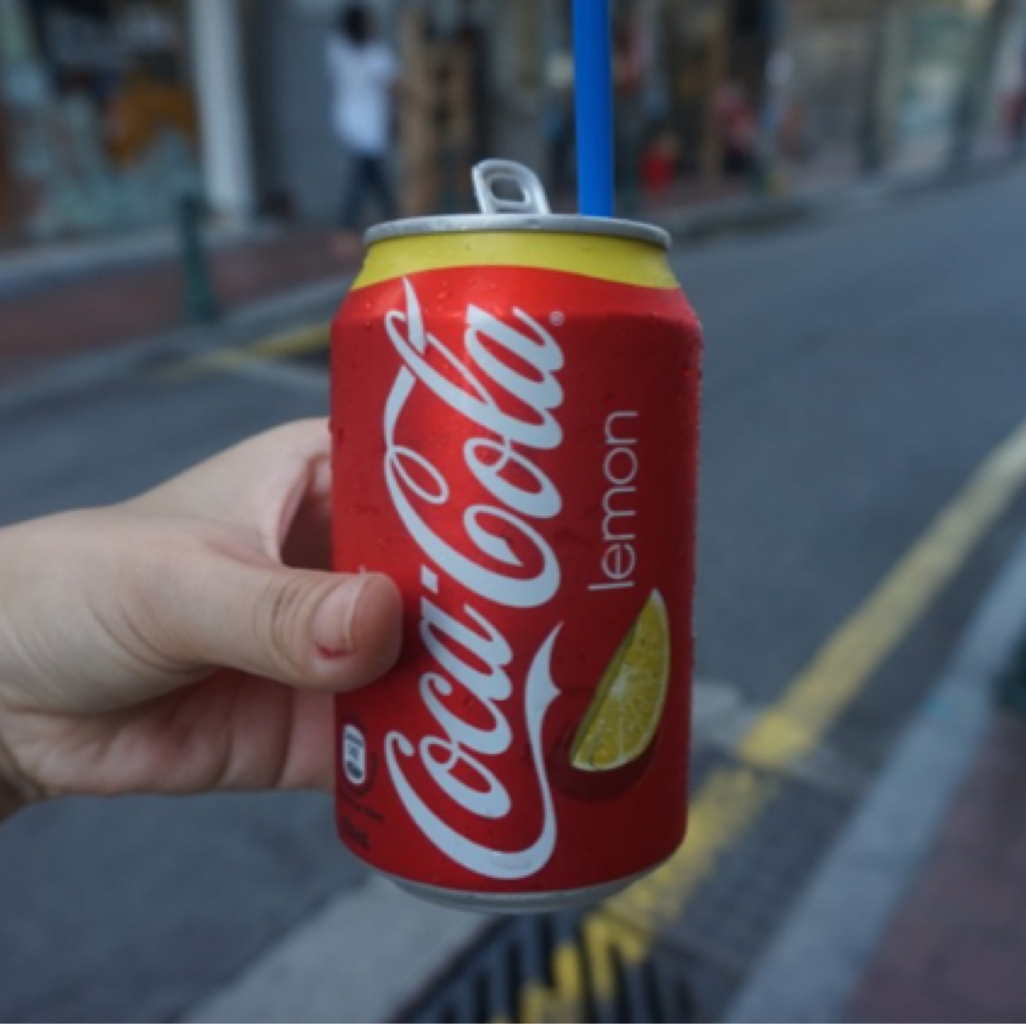 레몬맛 코카콜라