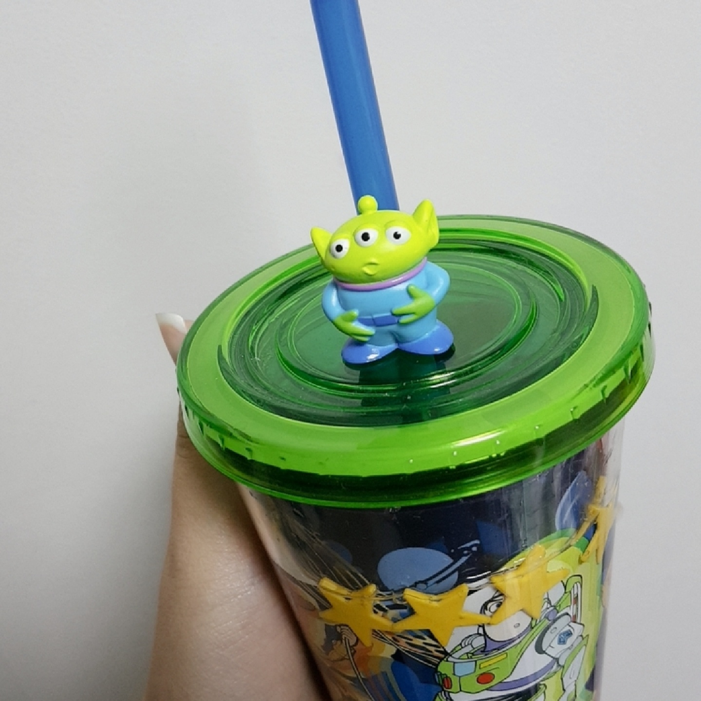 토이스토리 빨대 텀블러💚