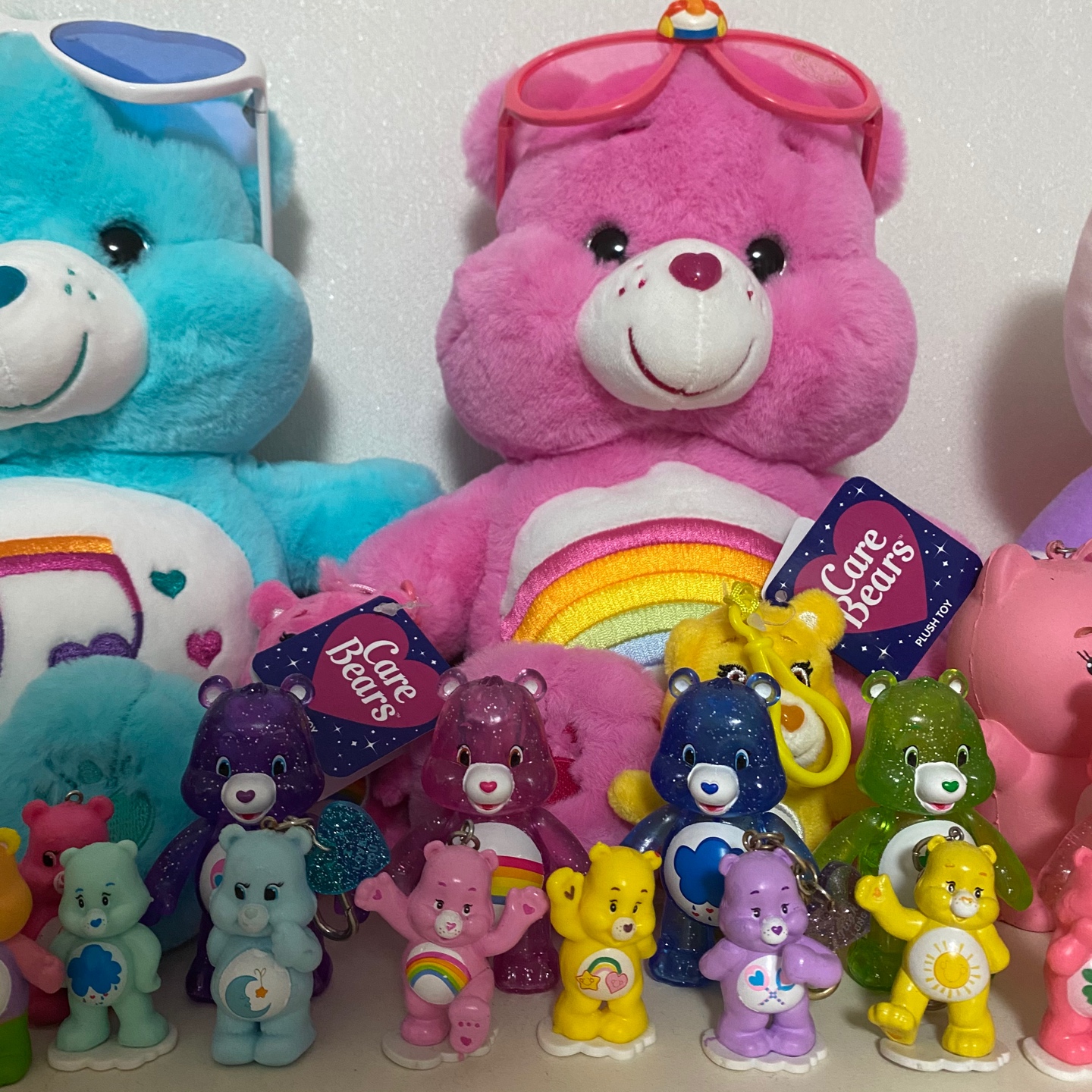예전부터 모았던 케어베어 피규어들 🐻✨🦋